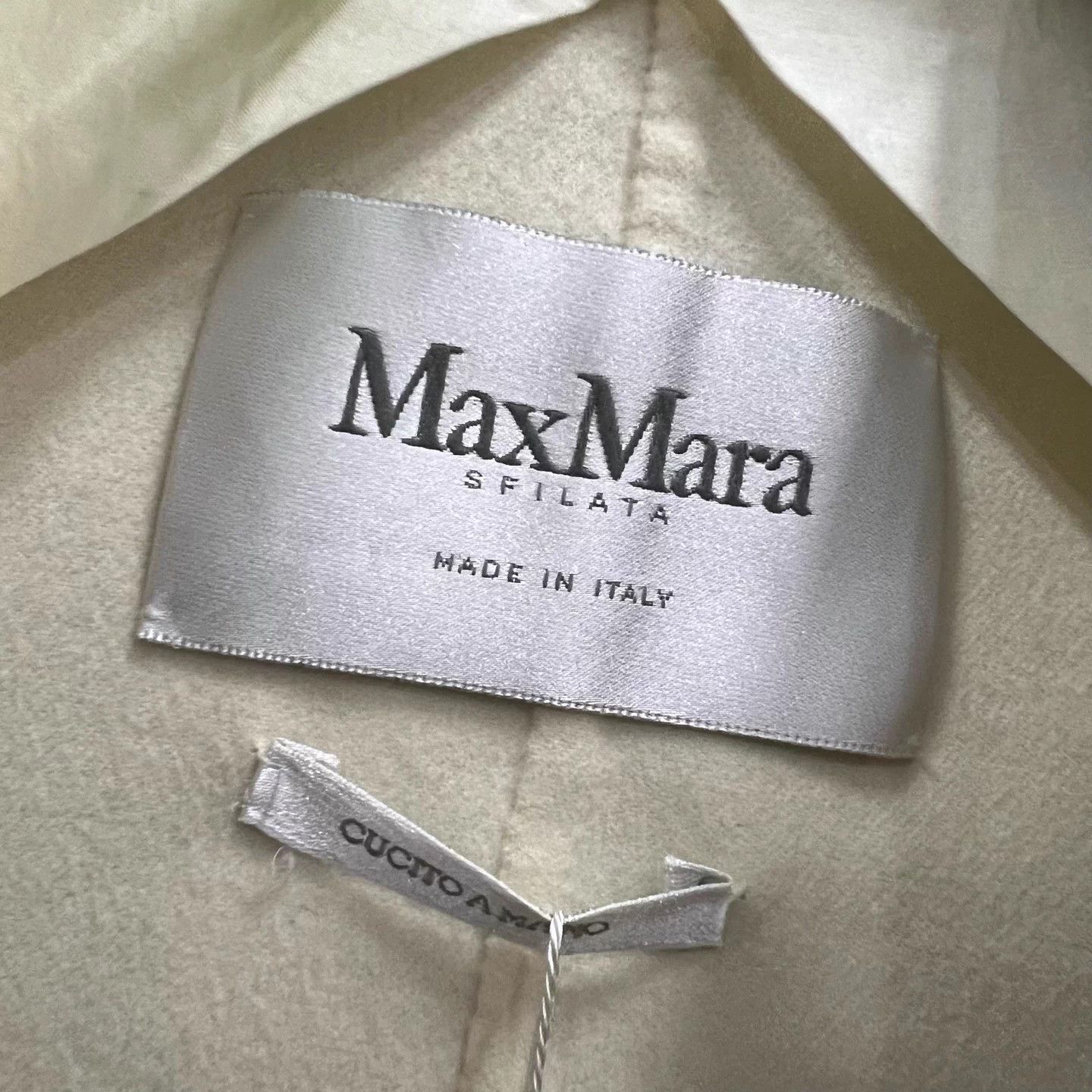 Max Mara MaxMara Star Print Double-Breasted 34 Coat 98 New Size XXS / US 00 / IT 34 - 4 Thumbnail