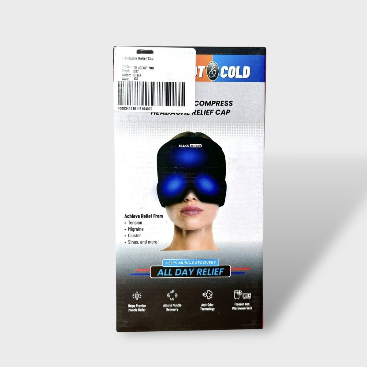 Other Trakk Hot & Cold Compress Headache Relief Cap OS Size ONE SIZE - 1 Thumbnail