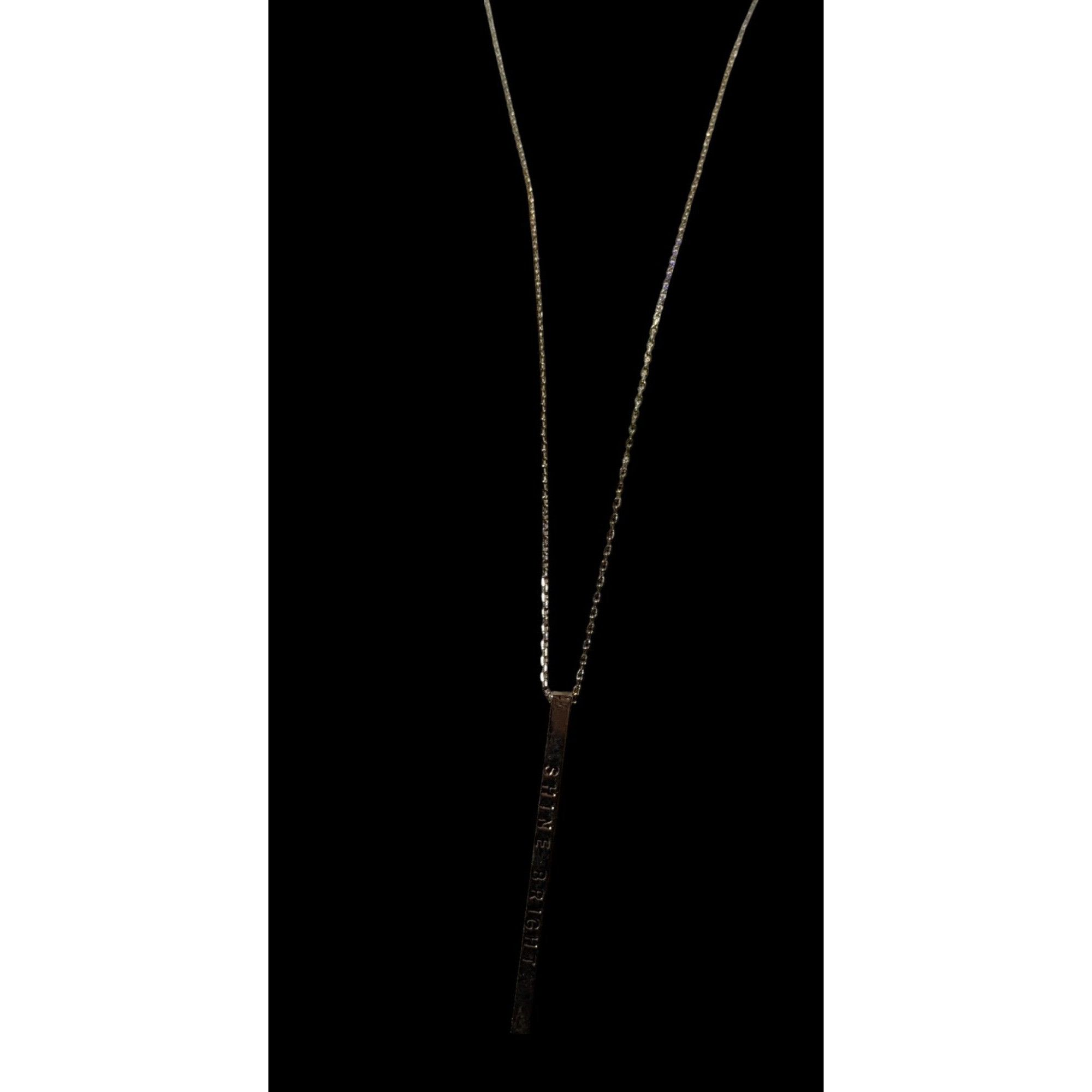 Other Charming Charlie Minimalist Shine Bright Pillar Necklace Size ONE SIZE - 4 Thumbnail