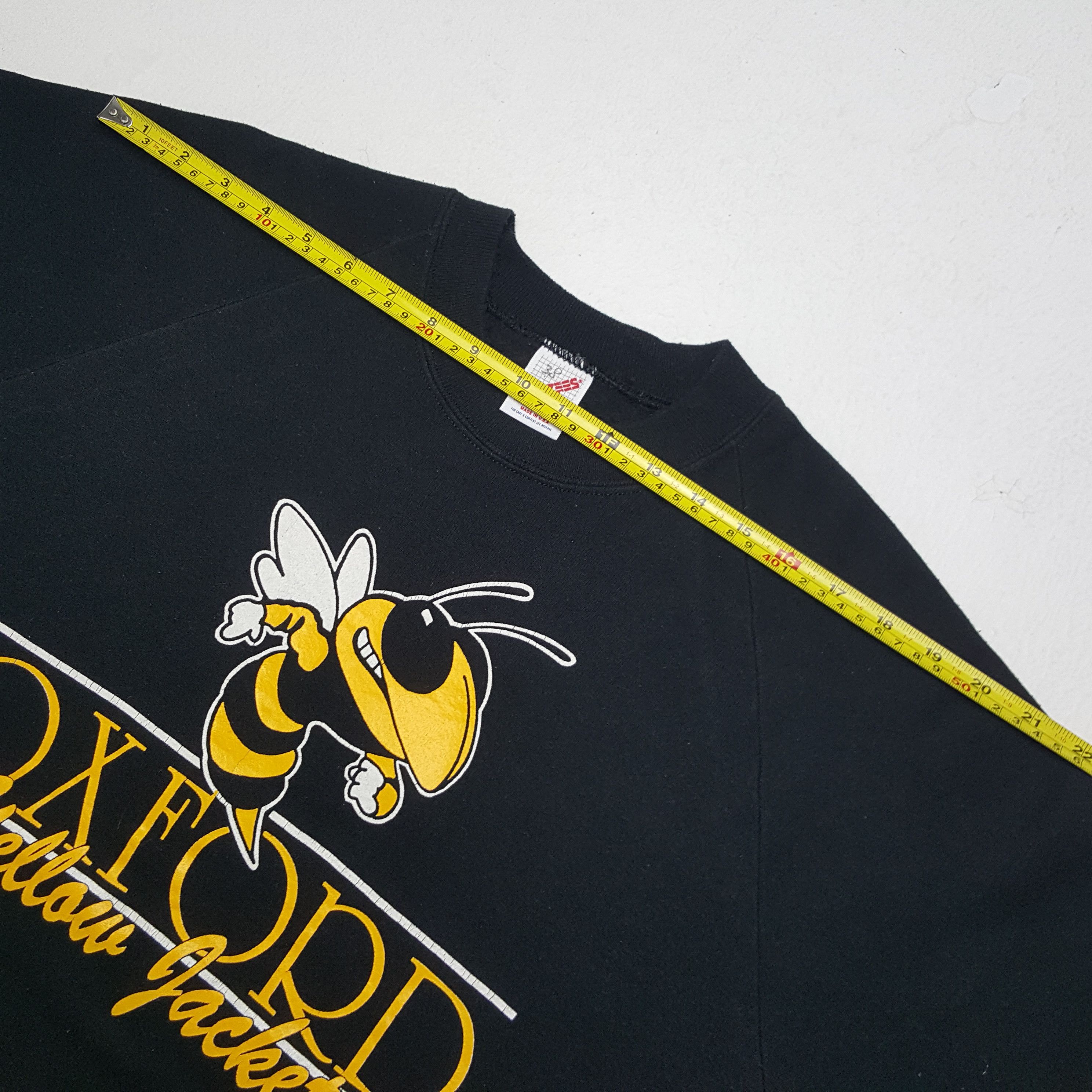 Vintage Vintage Oxford Yellow Jackets Sweatshirt Size US M / EU 48-50 / 2 - 5 Thumbnail