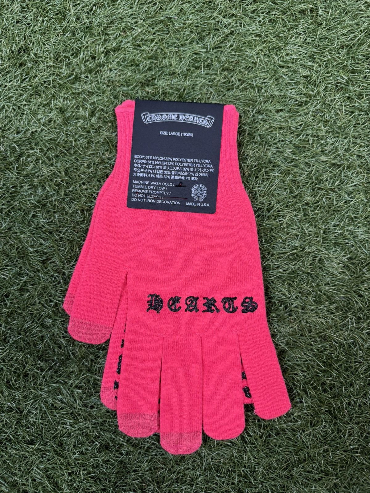 Chrome Hearts Chrome Hearts Work Gloves Size ONE SIZE - 2 Thumbnail
