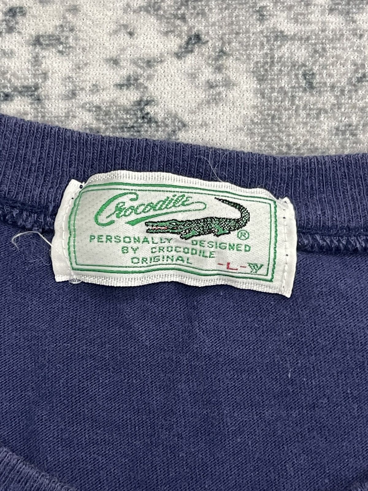 Lacoste Vintage Crocodile Raglan Shirts Big Logo Size US L / EU 52-54 / 3 - 4 Thumbnail