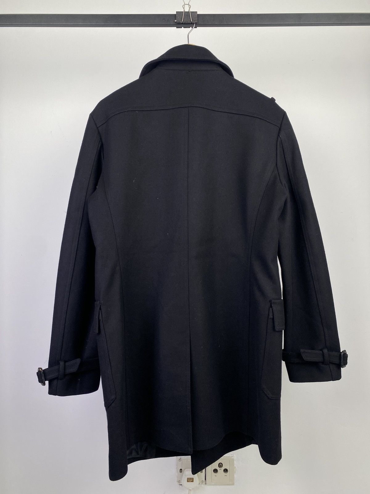 Wooyoungmi Wooyoungmi Solid Homme Double Breast Wool Coat Size US L / EU 52-54 / 3 - 8 Thumbnail