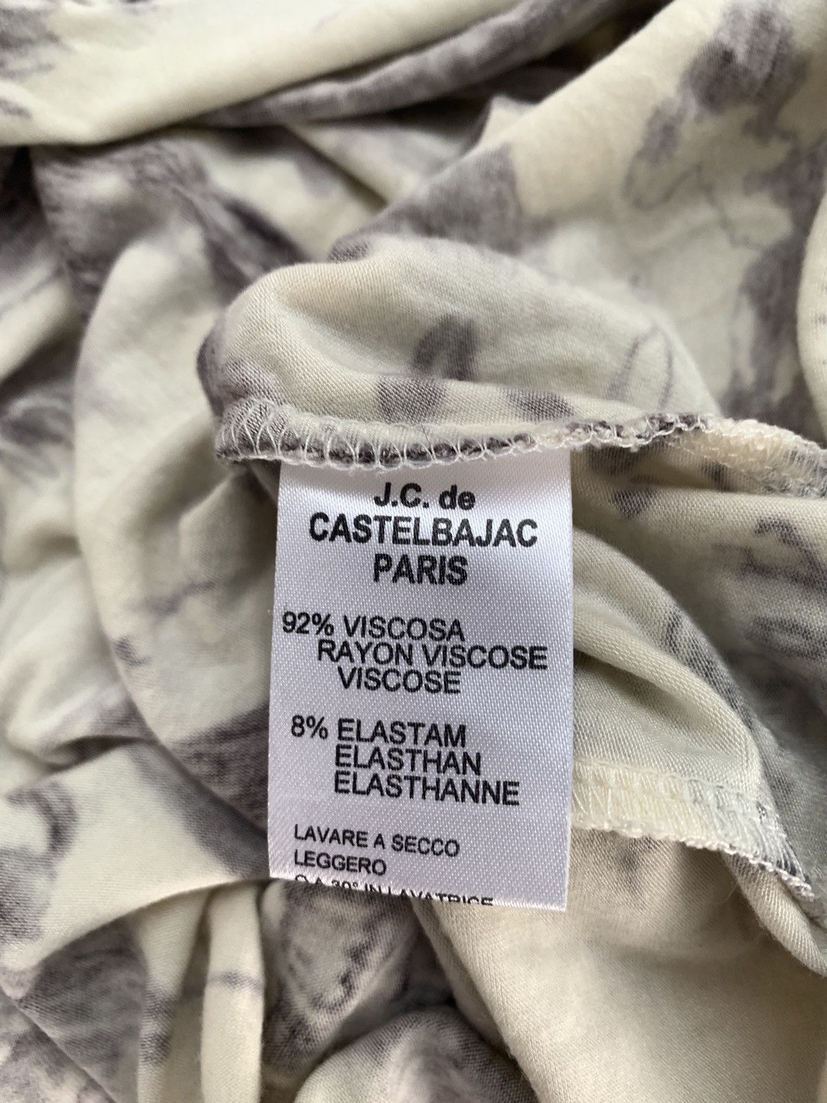 Jean Charles De Castelbajac × Vintage Jean Charles De Castelbajac Gothica Dress Size M / US 6-8 / IT 42-44 - 9 Thumbnail