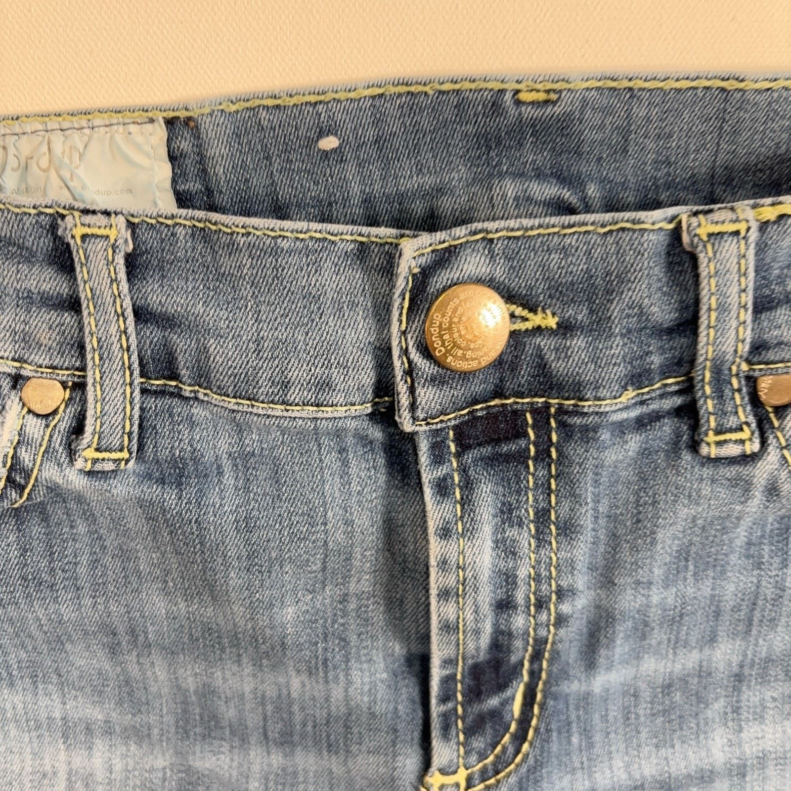 Dondup Dondup Tara Jeans Womens 28 Italy Skinny Stretch Denim Size 27" / US 4 / IT 40 - 2 Thumbnail