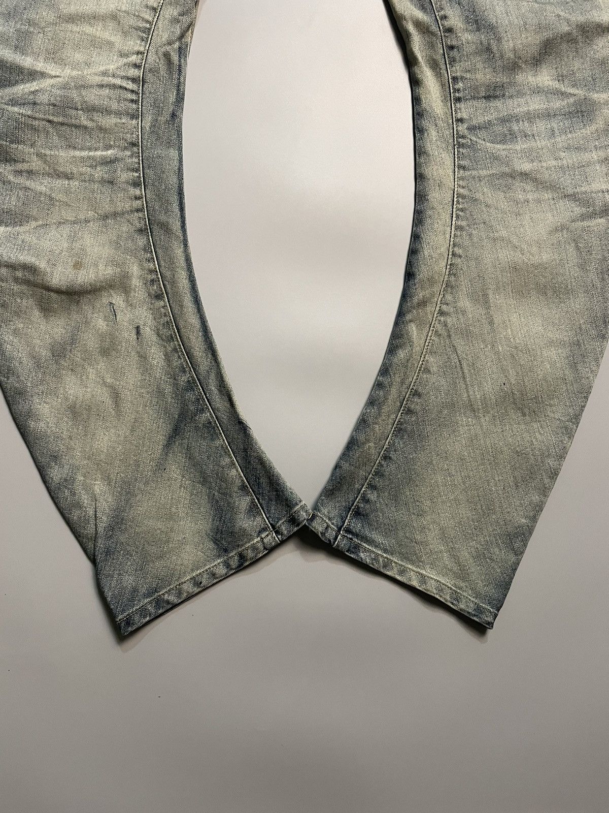 PPFM PPFM Padded Pocket Curved Leg Denim Size US 32 / EU 48 - 13 Thumbnail