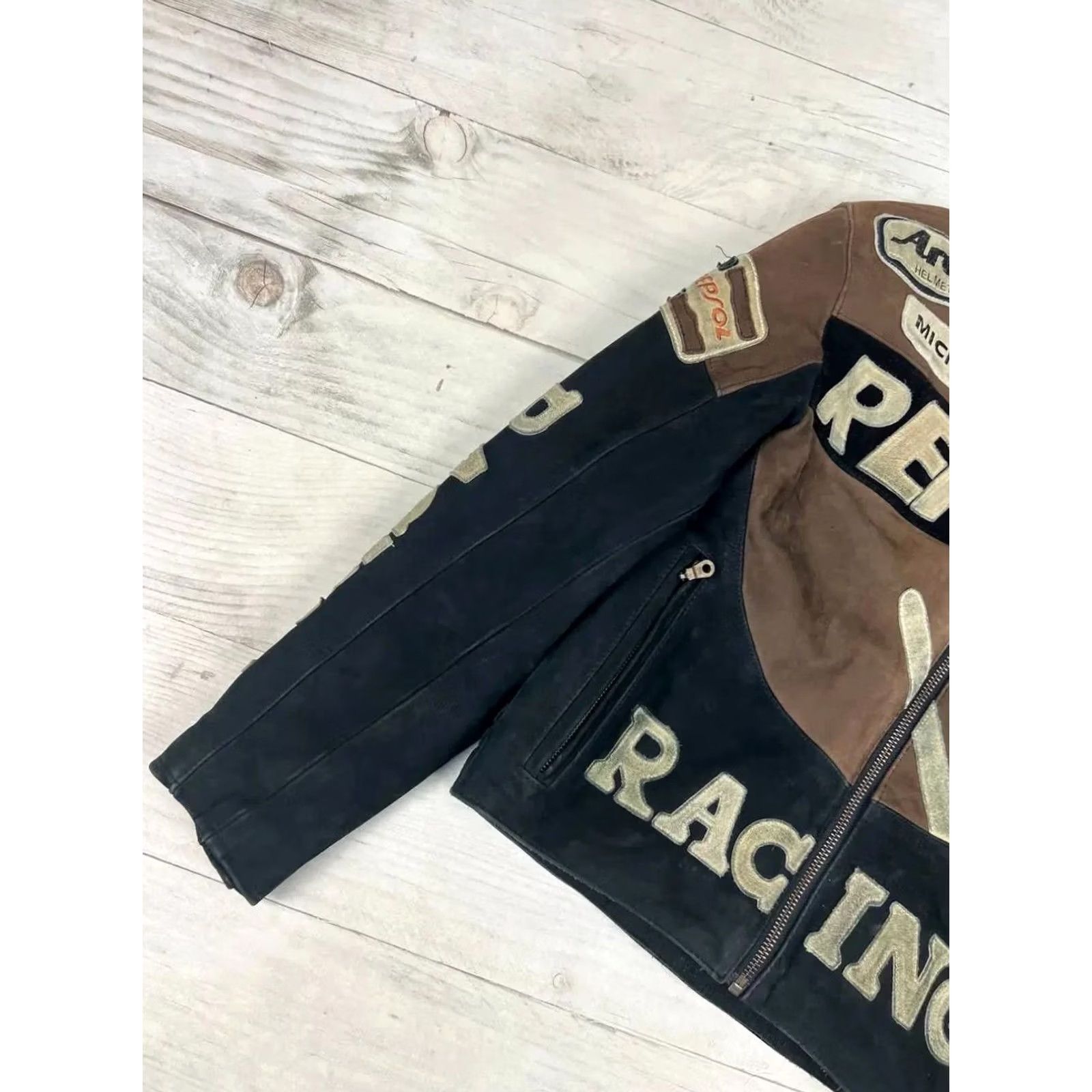 Honda VINTAGE HONDA Repsol Racing Jacket Brown S 90s Men Size US S / EU 44-46 / 1 - 5 Thumbnail