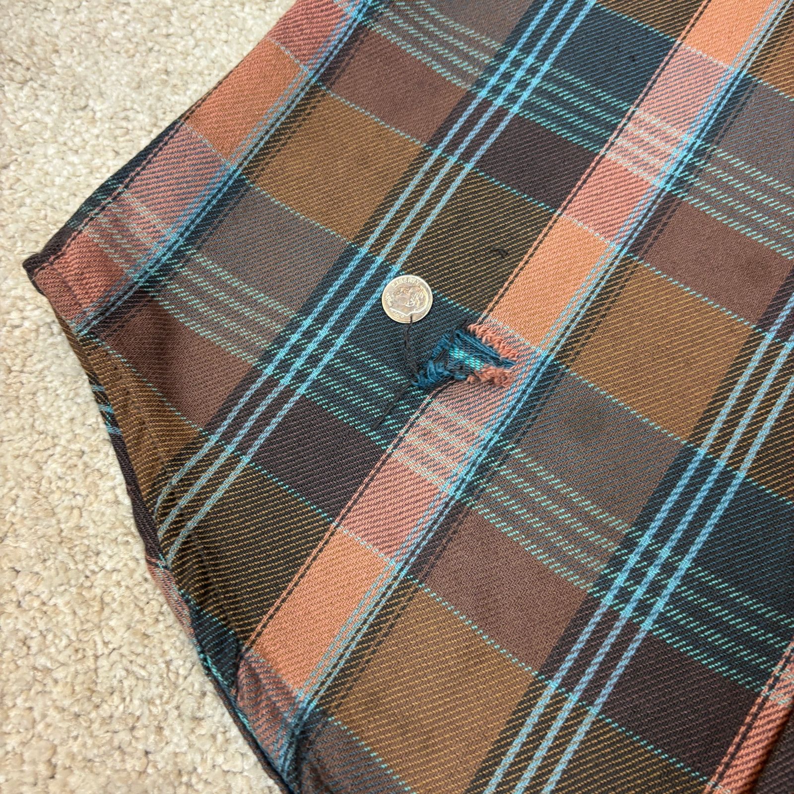 Big Mac × Vintage Vintage 70s 80s Big Mac JC Penney Flannel Men's XL Workwear Size US XL / EU 56 / 4 - 8 Thumbnail