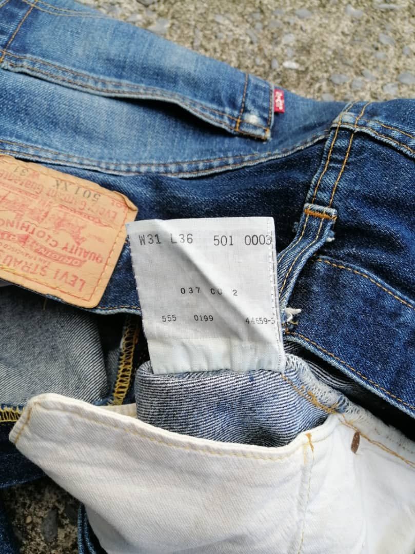 Levi's × Levi's Vintage Clothing Levi's Strauss 501XX Big E Selvedge Denim Jeans Size US 28 / EU 44 - 14 Thumbnail