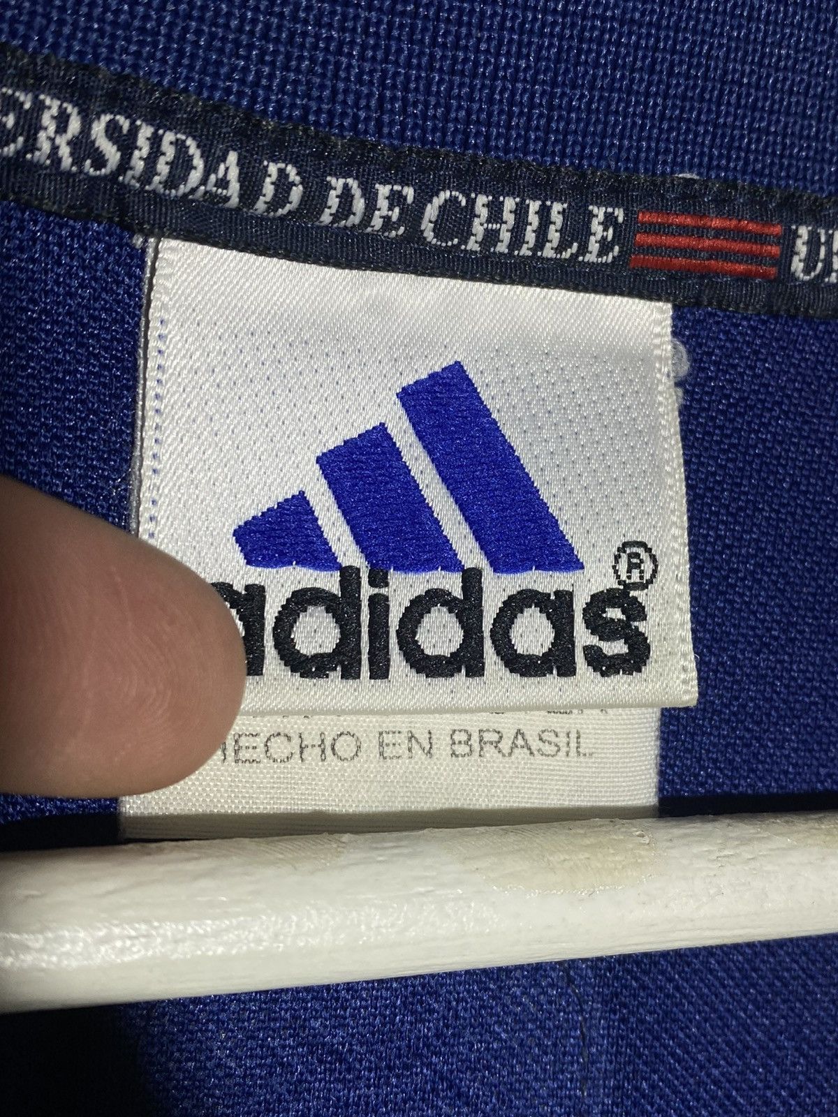 Adidas Adidas Universidad de Chile 2001/02 Home Football Shirt Size US L / EU 52-54 / 3 - 13 Thumbnail