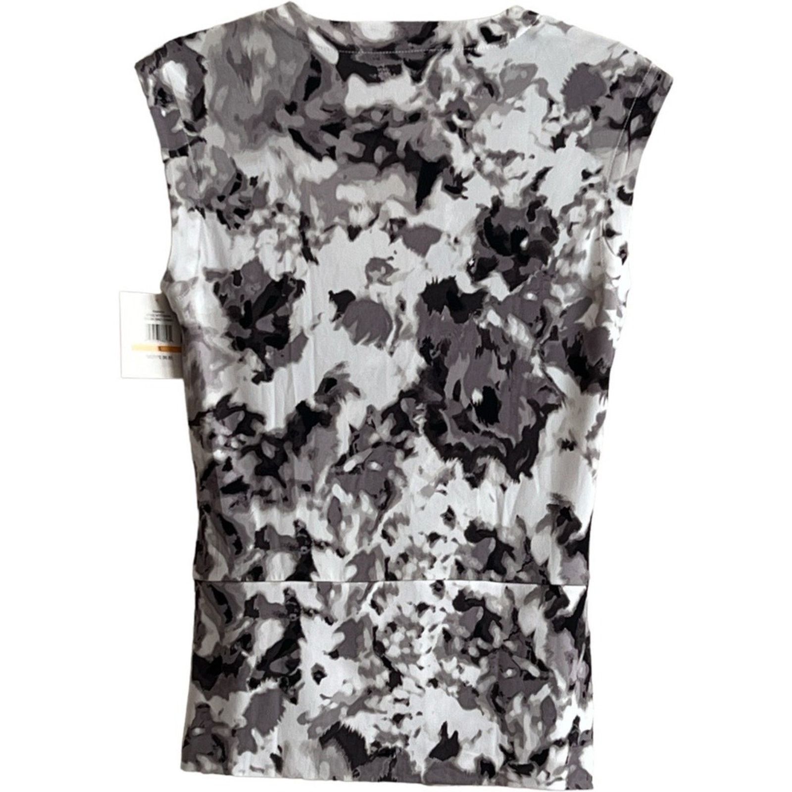 Other Ellen Tracy Whit Black Sleeveless Faux Wrap Top, S Size S / US 4 / IT 40 - 4 Thumbnail