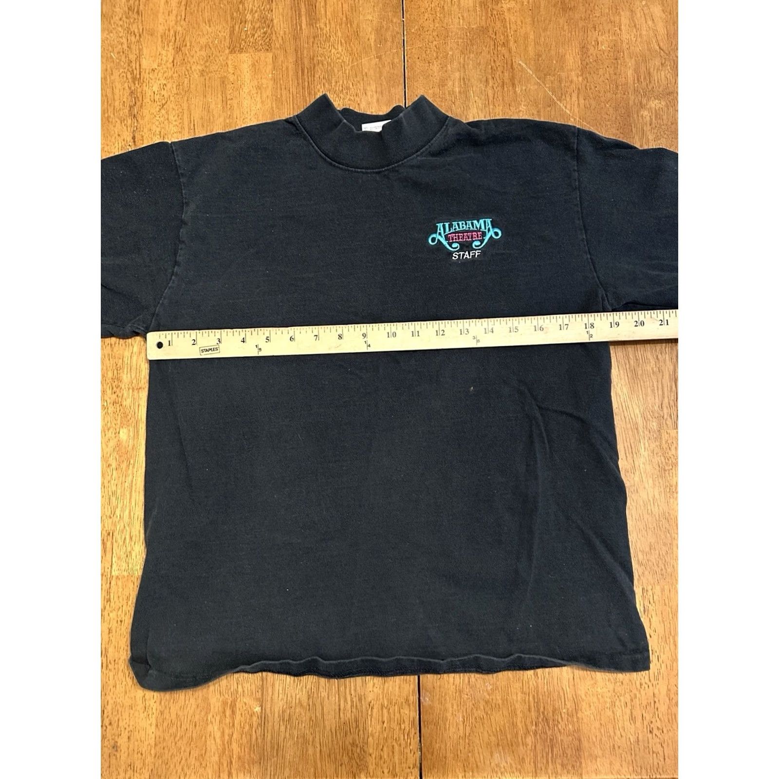Vintage VINTAGE Alabama Theatre Staff T Shirt M Black 90s Long Sleeve Size US M / EU 48-50 / 2 - 5 Thumbnail