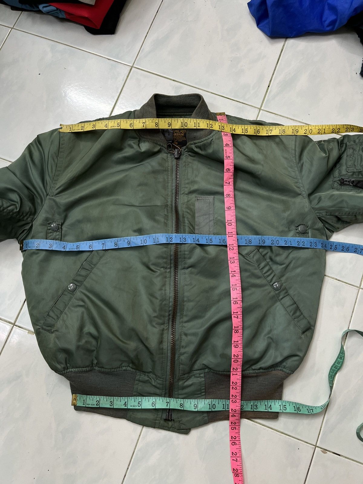 Alpha Industries 🔥🔥🔥STEALS VTG ALPHA INDUSTRIES MA1 BOMBER JACKET Size US M / EU 48-50 / 2 - 21 Thumbnail