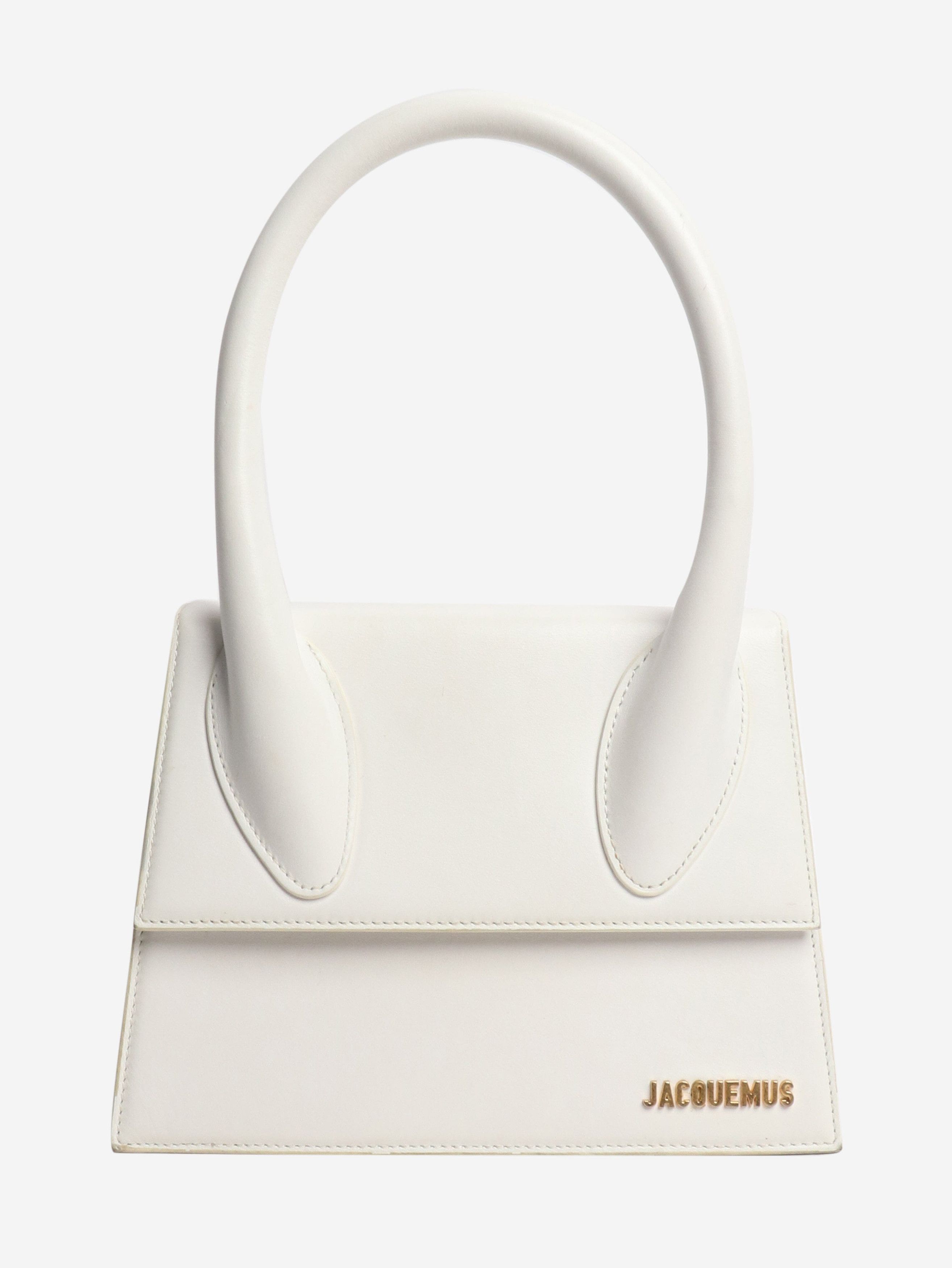 Jacquemus Cream medium Le Chiquito bag Size ONE SIZE - 1 Thumbnail