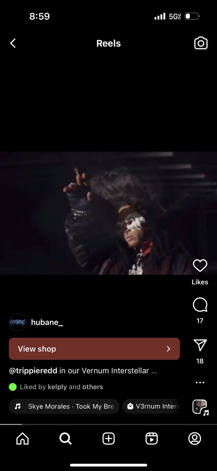 Other Hubane V3RNUM INTERSTELLAR BIKER GLASSES Size ONE SIZE - 8 Thumbnail