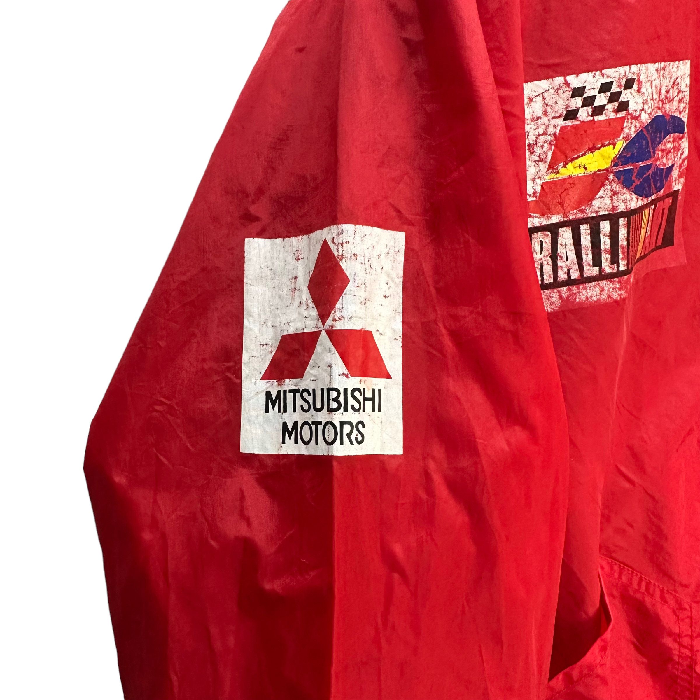 Vintage RALLI ART MITSUBISHI LANCEL MOTOR PORTS JACKET #7473-148 Size US L / EU 52-54 / 3 - 7 Thumbnail
