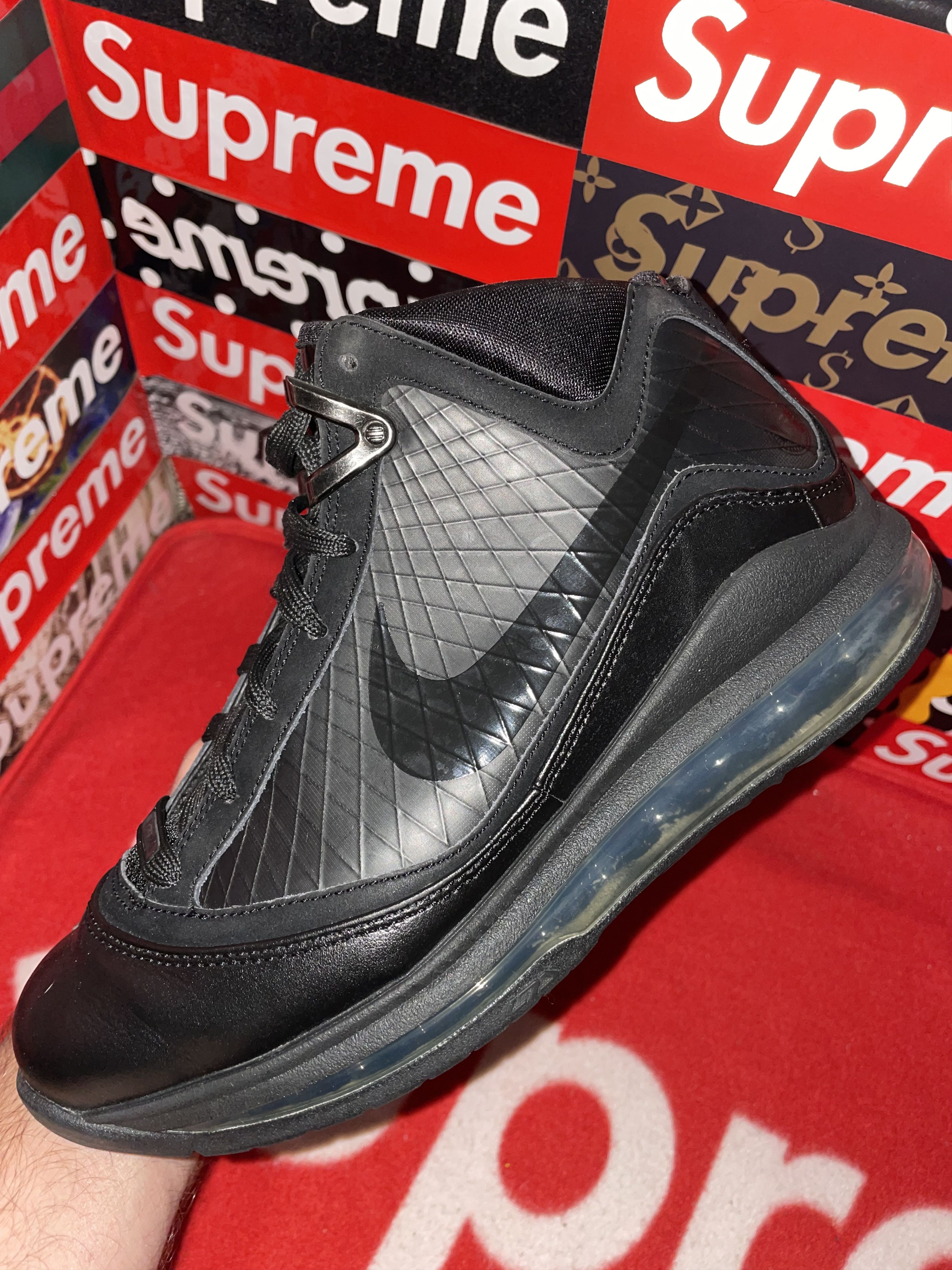 Nike Nike Air Max Lebron 7 GS 'Phantom' 375793-001 size 5.5y Size US 5.5 / EU 38 - 6 Thumbnail