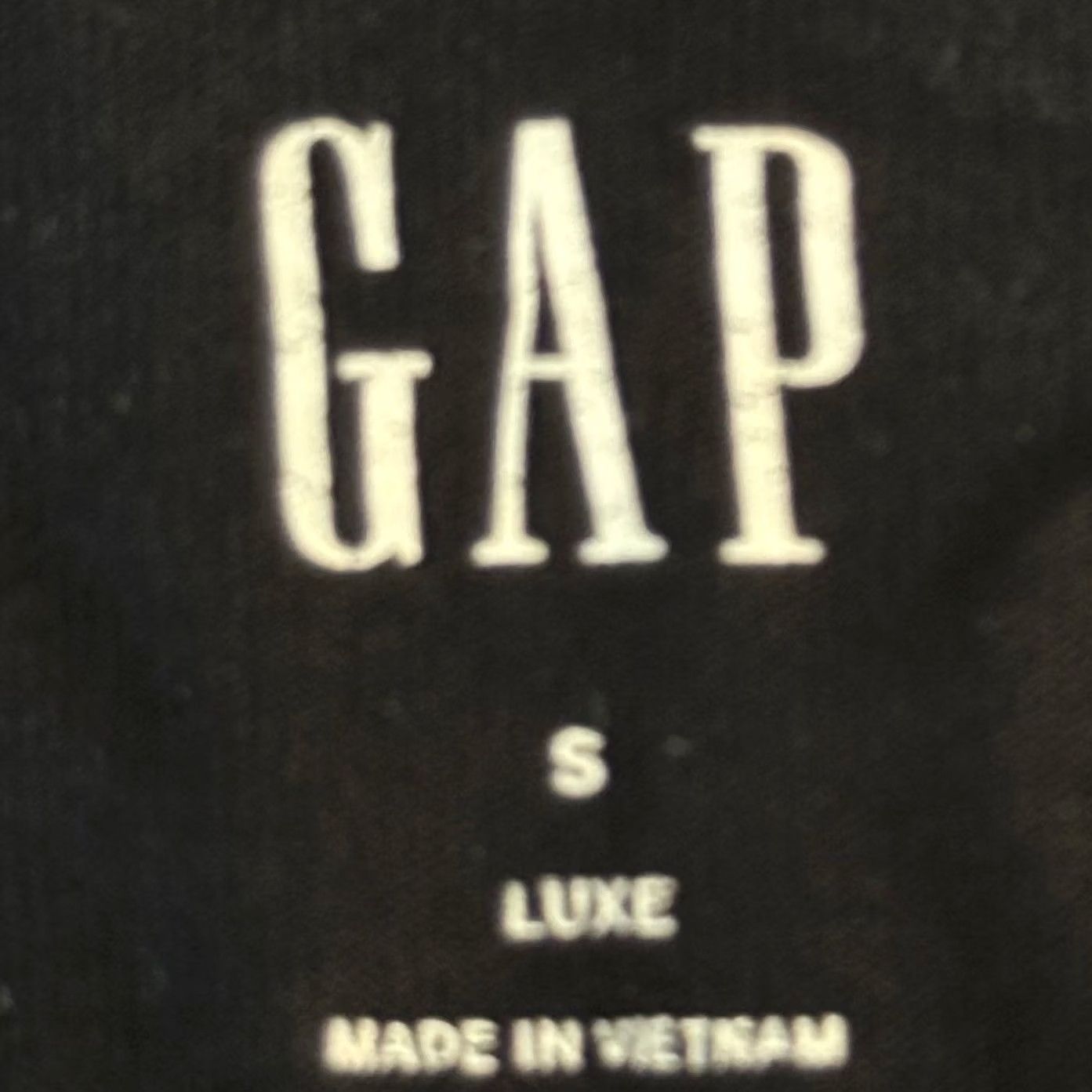 Gap Gap Luxe Scoop Neck T-Shirt Black Relaxed Fit High-Low Hem Basic Tee Ladies S Size S / US 4 / IT 40 - 5 Thumbnail
