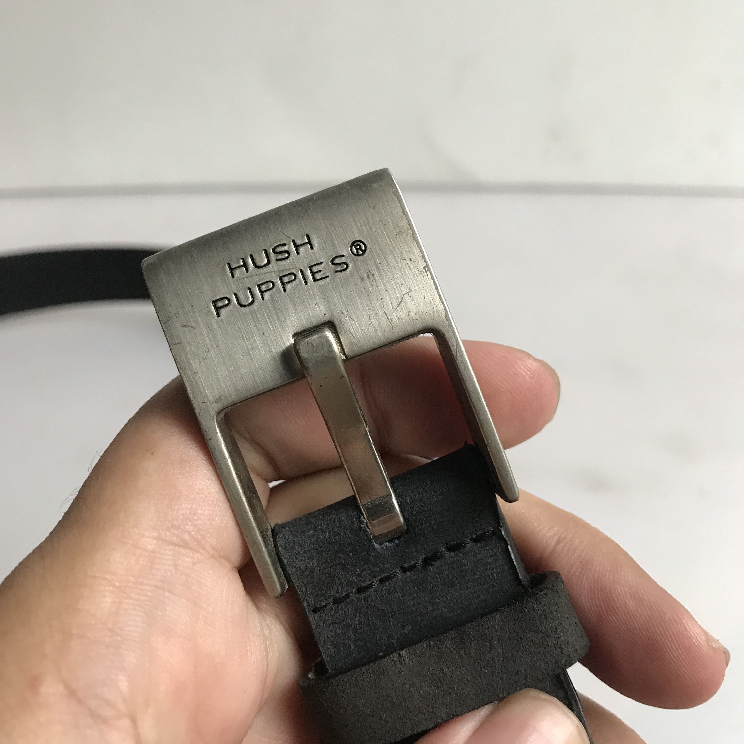 Hush Puppies Hush Puppies Black Belt Small size Length 87 cm Size ONE SIZE - 1 Thumbnail