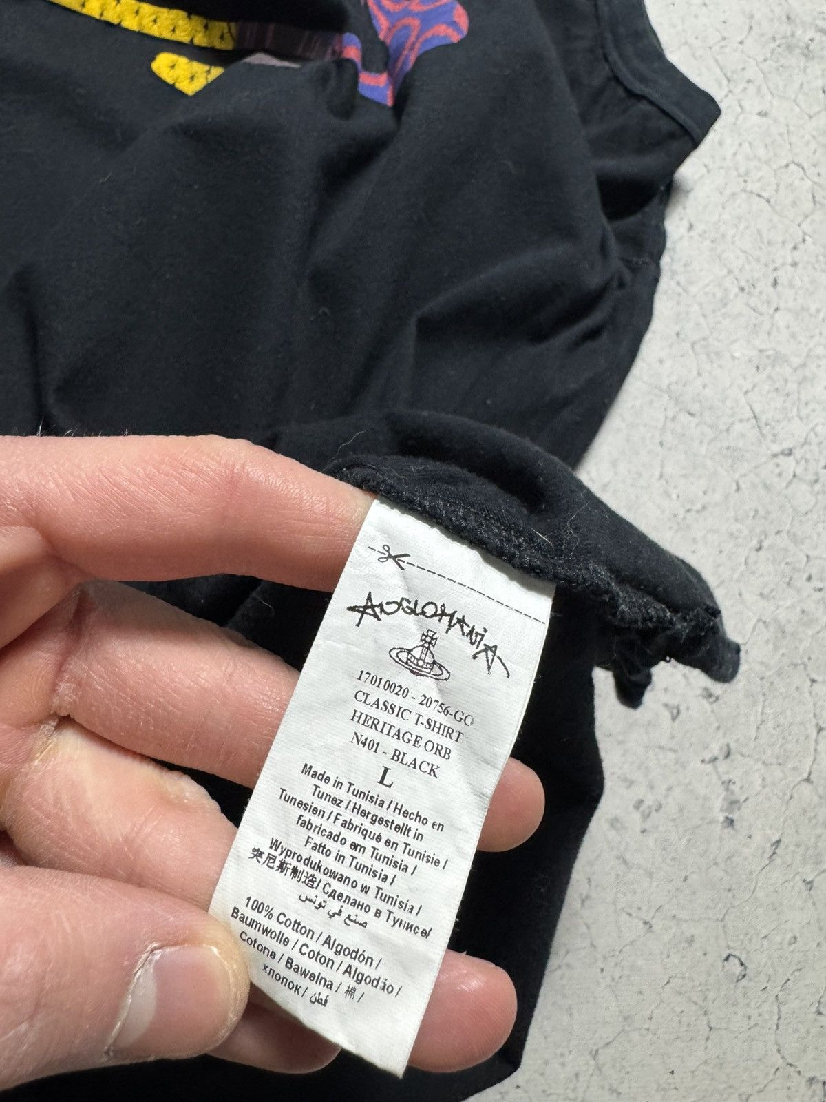 Vivienne Westwood Vivienne Westwood Anglomania Luxury Big Logo T-Shirt Size US L / EU 52-54 / 3 - 7 Thumbnail