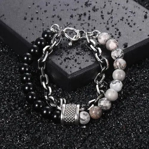 Japanese Brand × Vintage Tiger Eye Stone Beaded Bracelet Size ONE SIZE - 1 Thumbnail