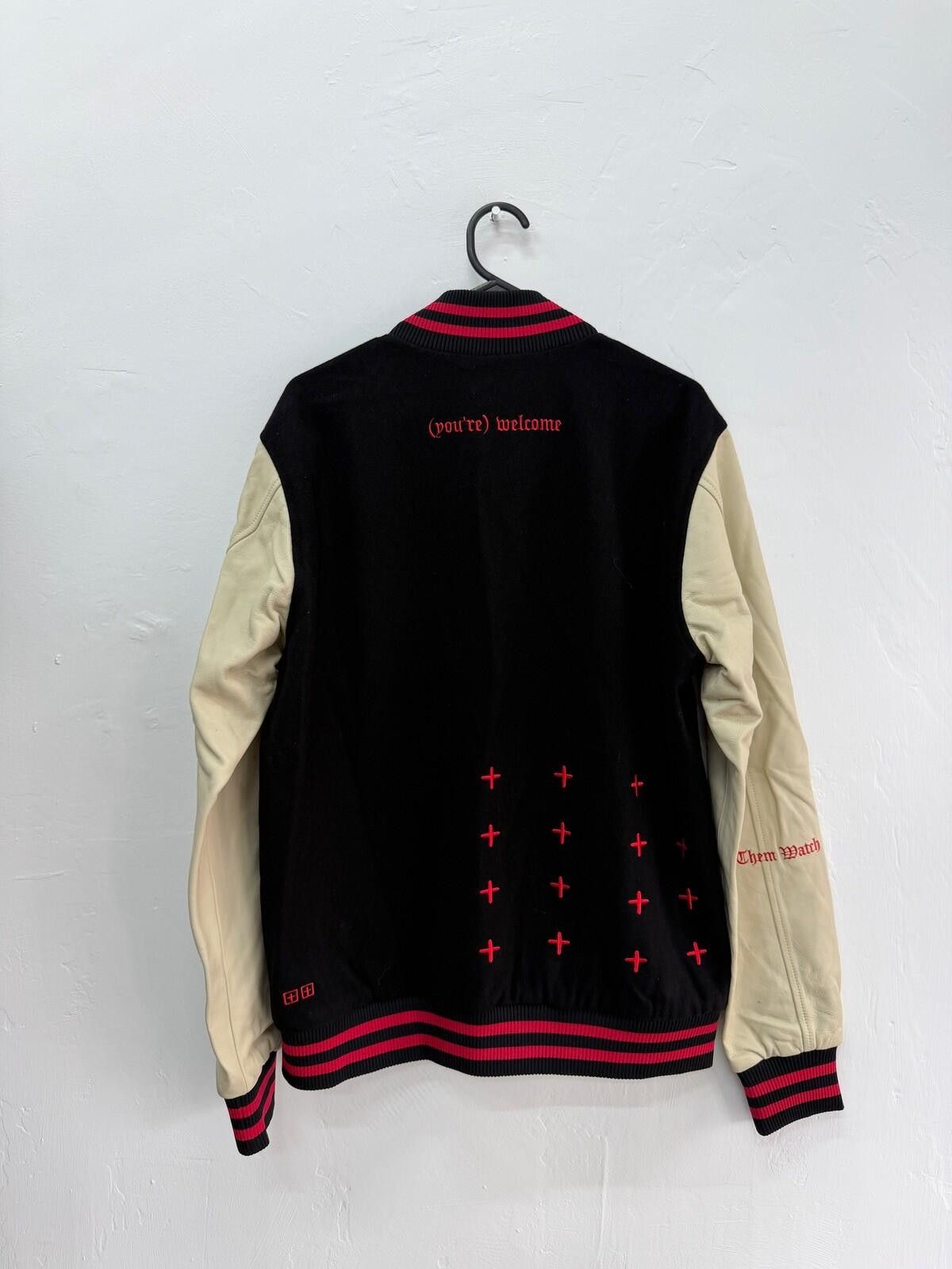 Ksubi new ksubi mens Icons king Letterman Jacket leather medium 1 Size US M / EU 48-50 / 2 - 6 Thumbnail