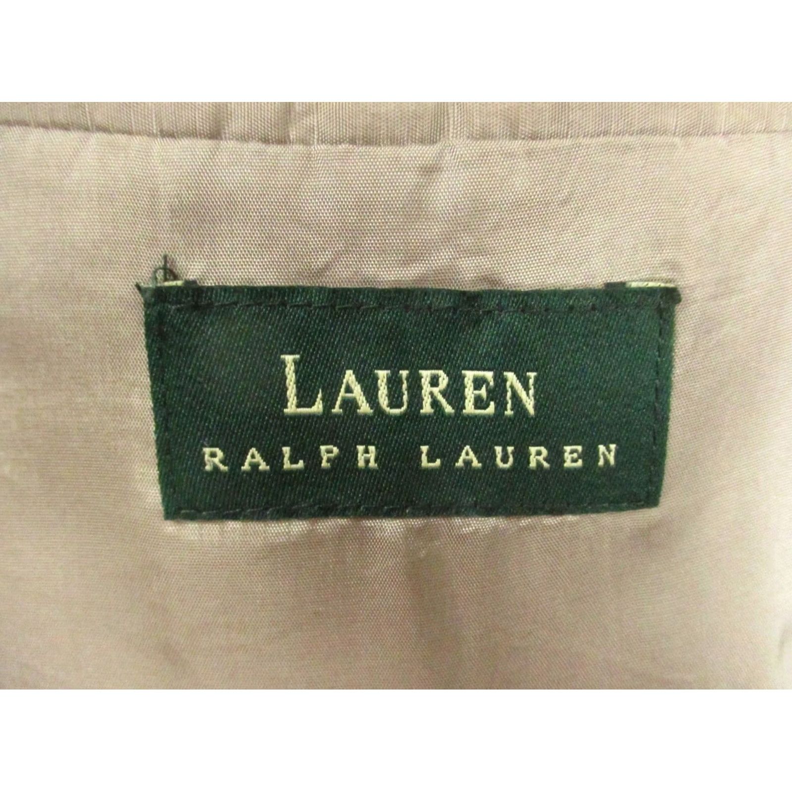Ralph Lauren LAUREN RALPH LAUREN Wool Cashmere Blazer Jacket 48 L Houndstooth EUC Size 48R - 5 Thumbnail
