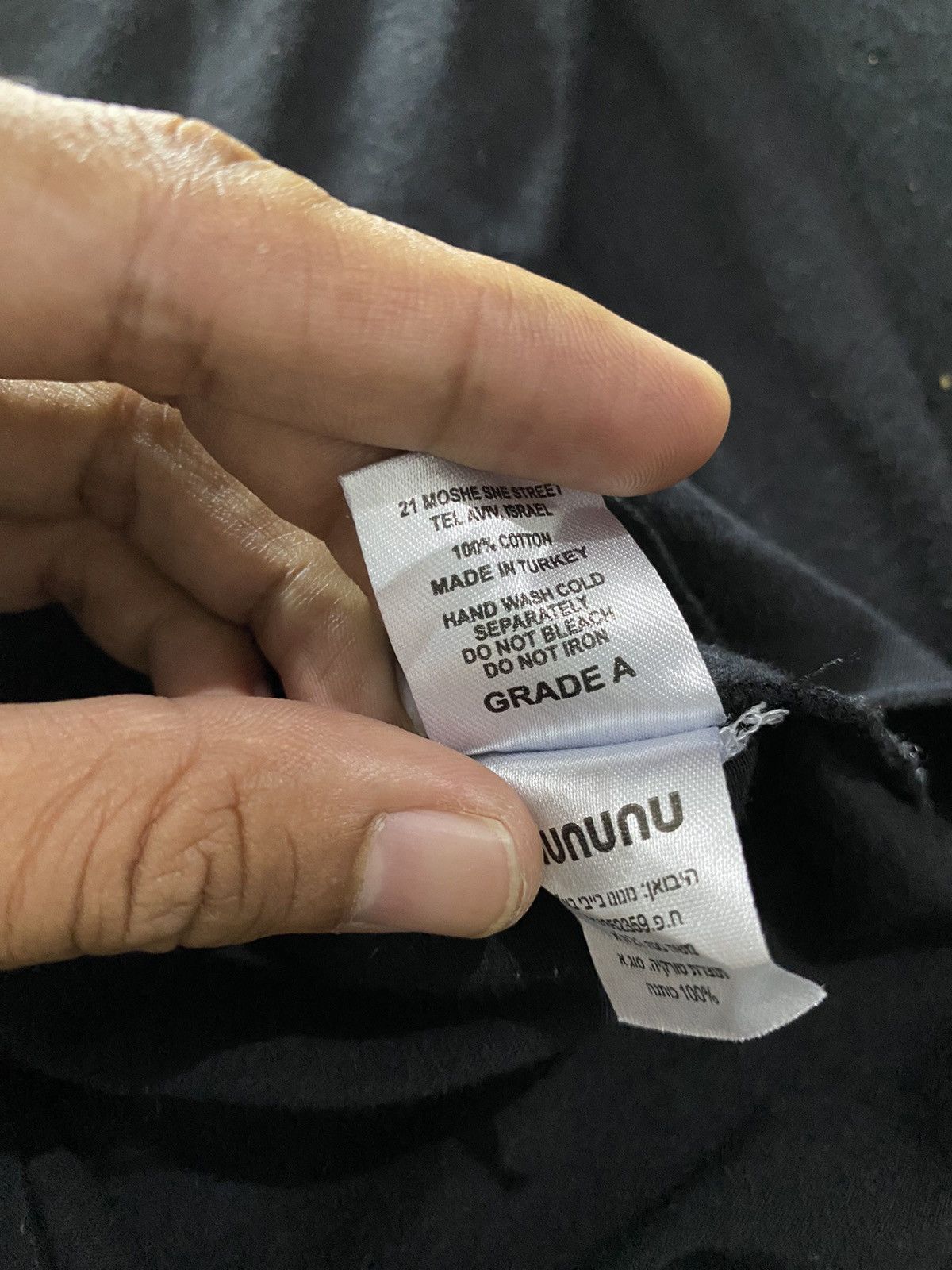 If Six Was Nine × Japanese Brand × Le Grande Bleu (L.G.B.) Ppfm style nununu Number 3 ninja hoodie Size US XS / EU 42 / 0 - 9 Thumbnail