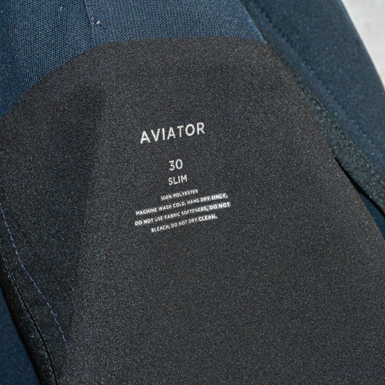 Ministry Of Supply Ministry of Supply Slim fit Aviator Chino Pants Dark Navy Size US 30 / EU 46 - 4 Thumbnail