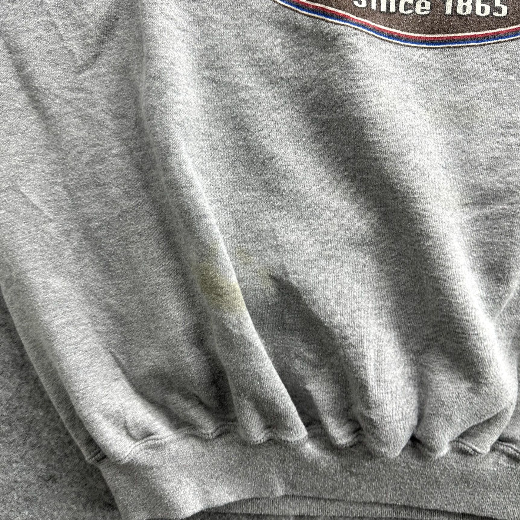Jerzees VINTAGE Jerzees Sweatshirt Mens 2XL Gray Biker Motorcycle Crewneck 90s An American Tradition Graphics Print Size US XXL / EU 58 / 5 - 5 Thumbnail