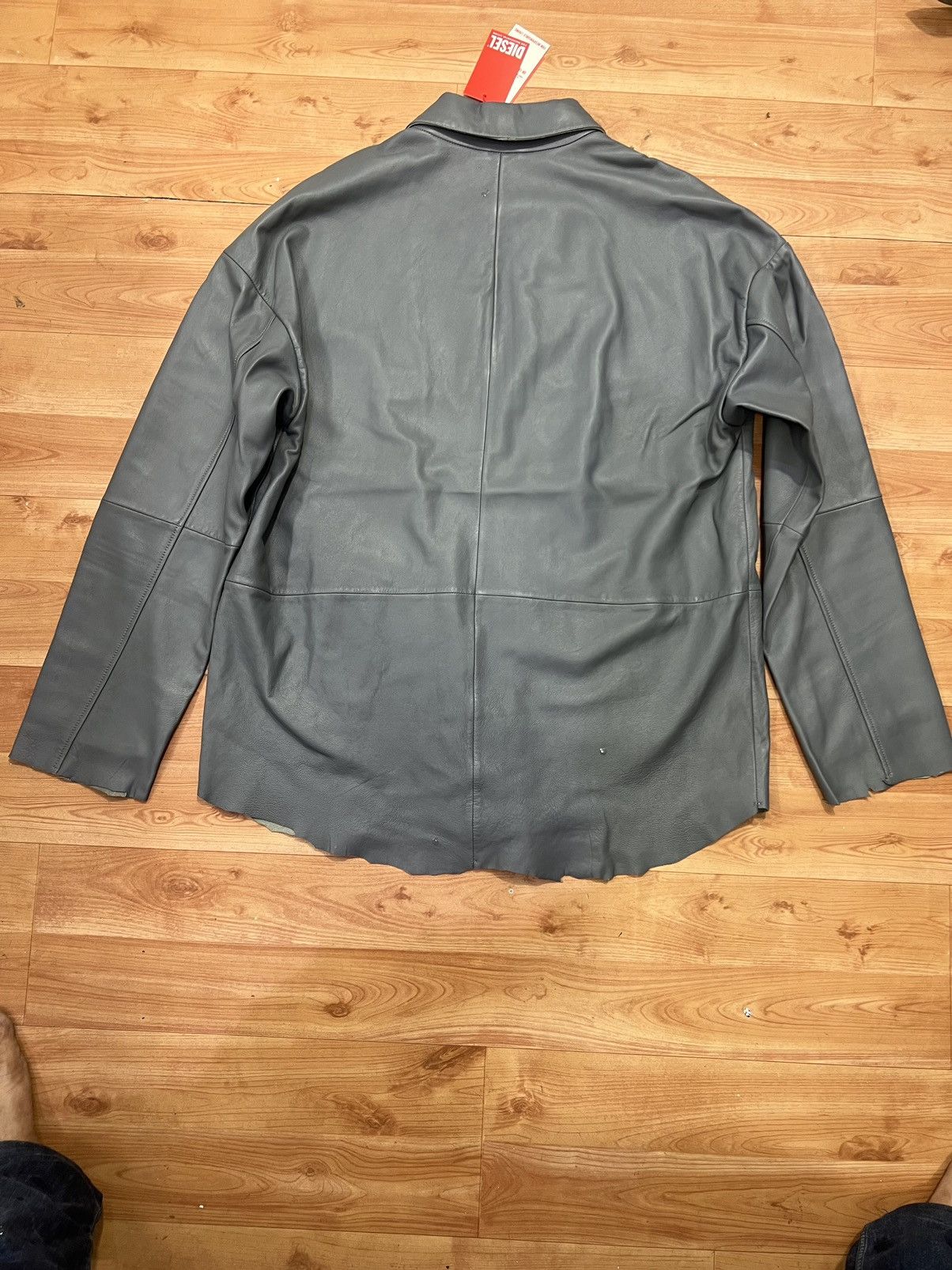 Diesel Diesel L-MART-B leather jacket for mens size XXL Size US XXL / EU 58 / 5 - 2 Thumbnail