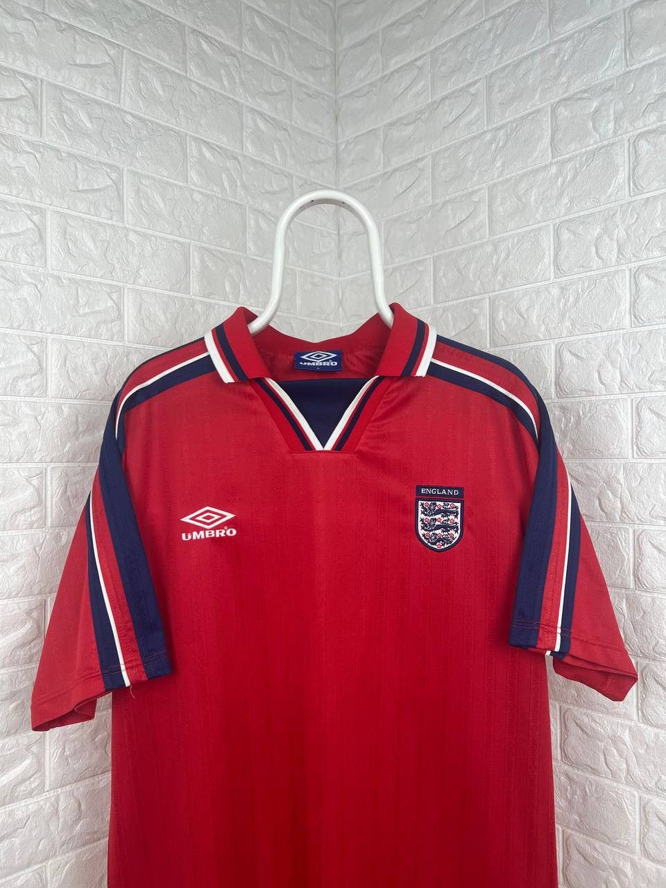 Umbro × Vintage Vintage Umbro England Jersey Size US L / EU 52-54 / 3 - 2 Thumbnail