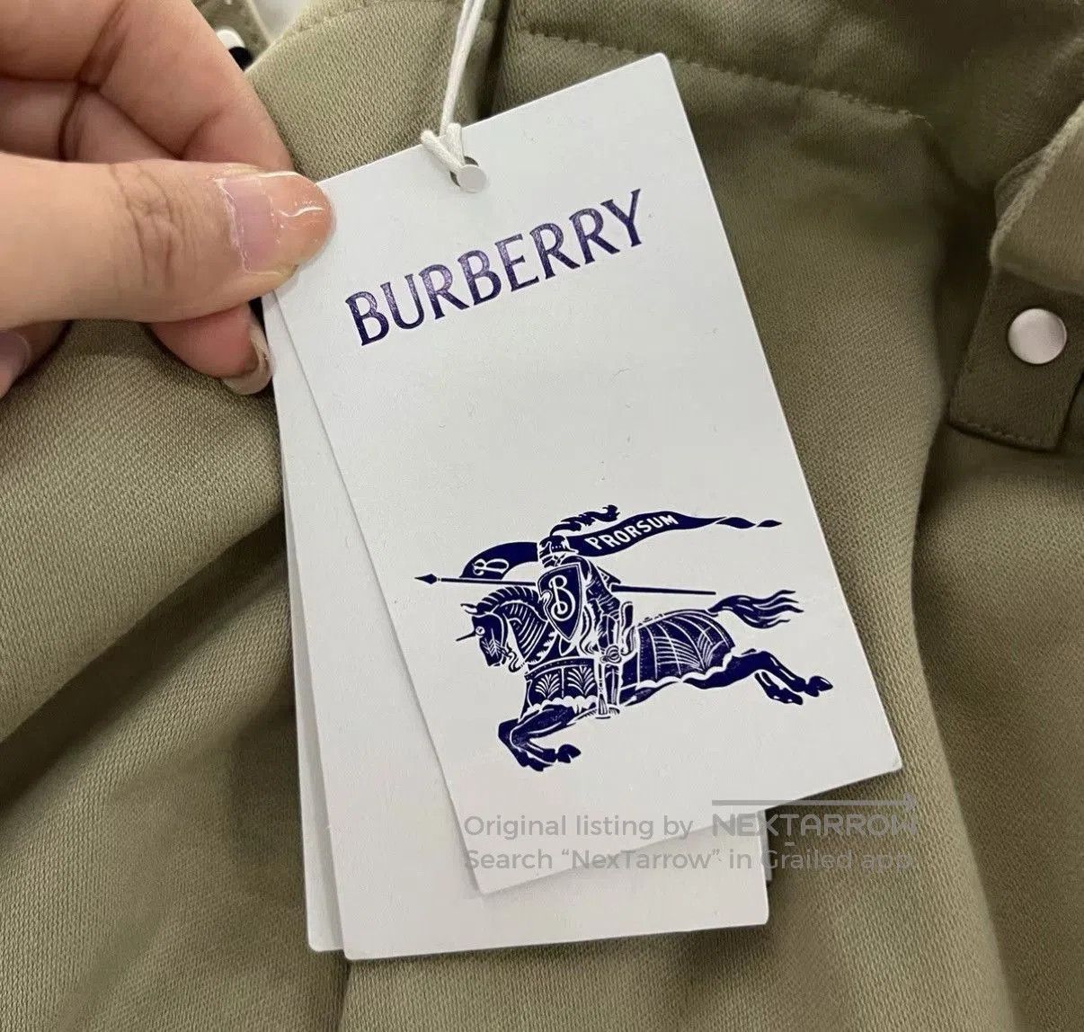 Burberry Beige Casual Straight-Leg Pants. Size US 36 / EU 52 - 5 Thumbnail