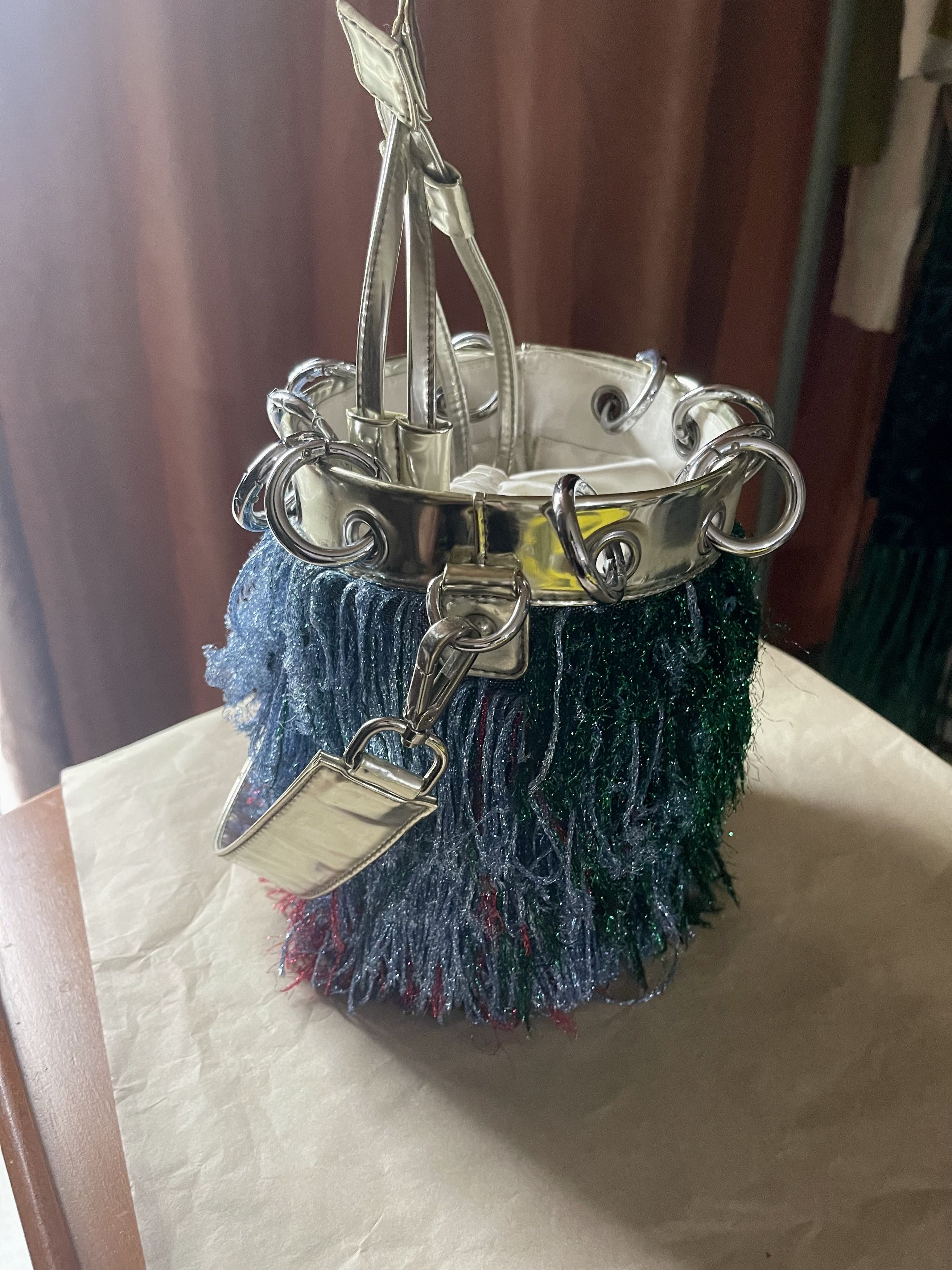 ANGEL CHEN Angel Chen Fringe Bucket Bag Size ONE SIZE - 5 Thumbnail