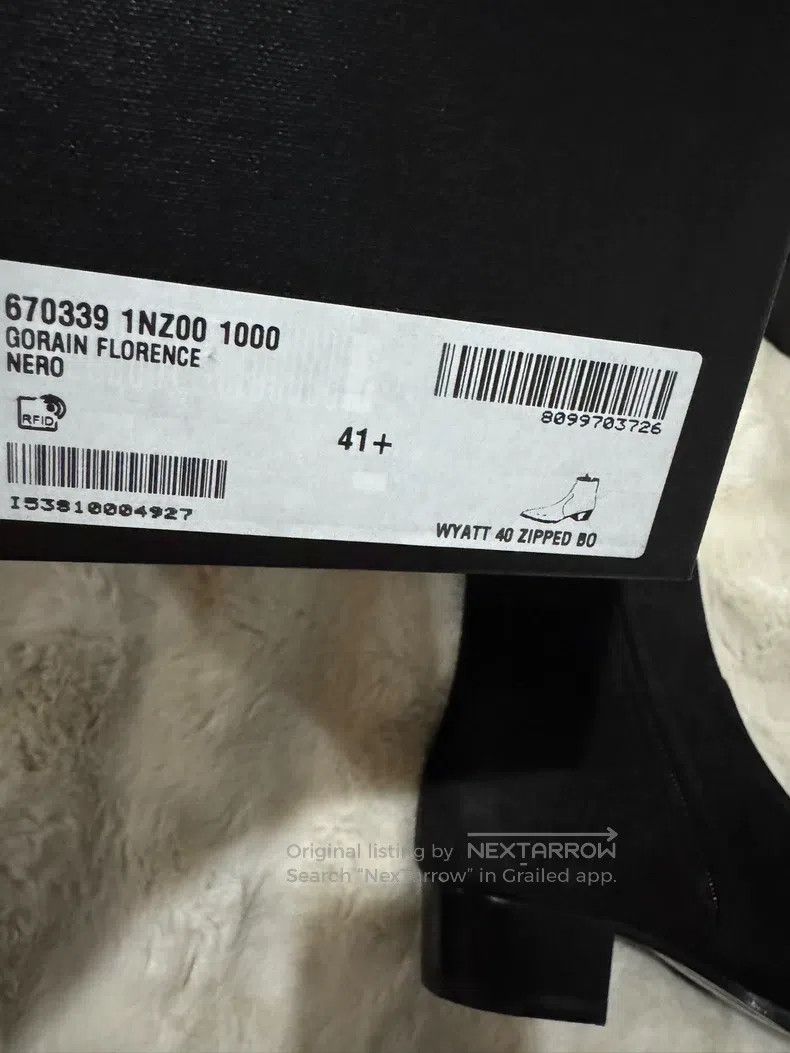 Saint Laurent Paris Saint Laurent Paris Suede Men's Boots Size US 8.5 / EU 41-42 - 7 Thumbnail