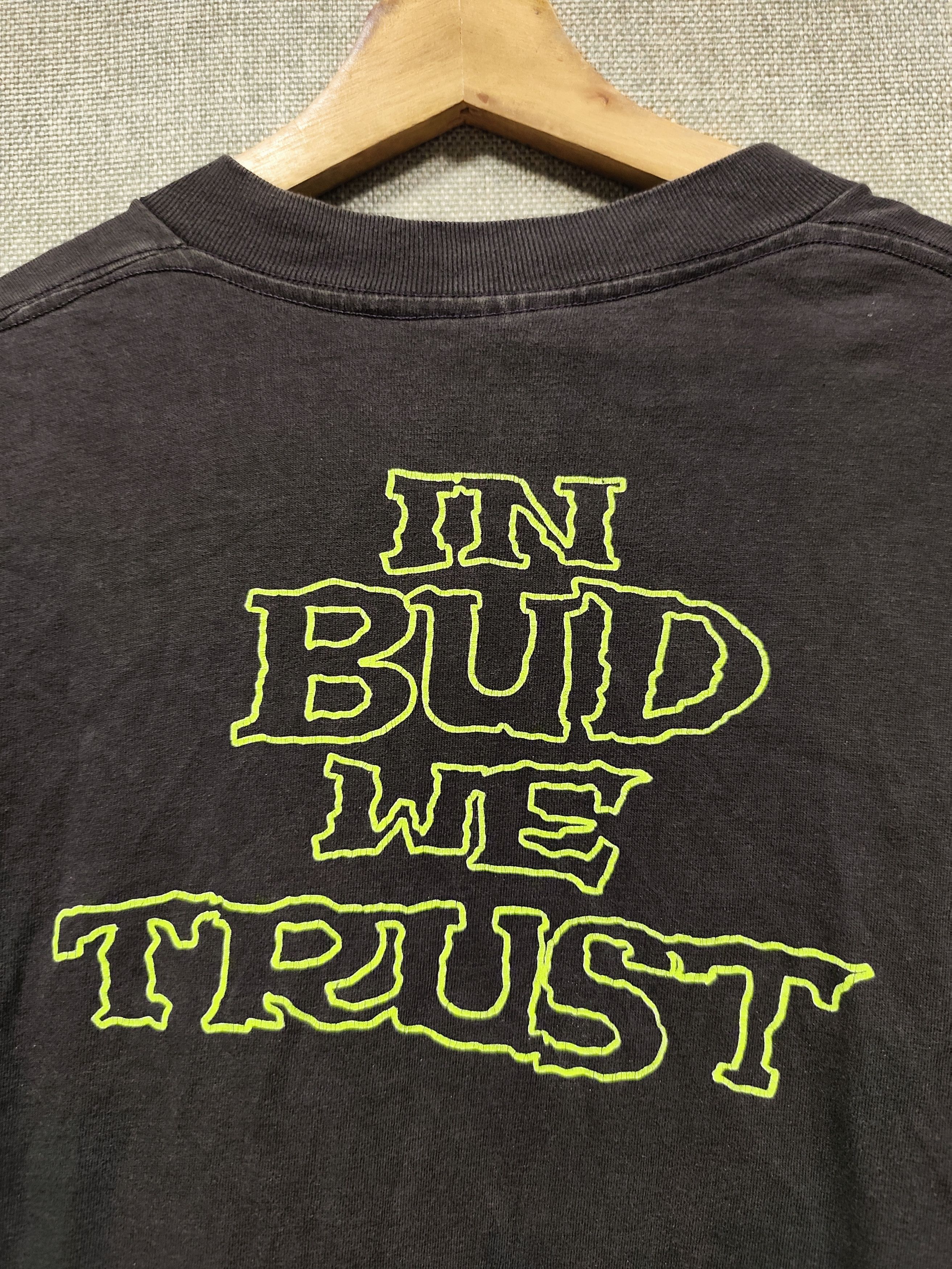 Dr. Dre × Rap Tees × Vintage Vintage T Shirt 90s Dr. Dre “In Bud We Trust” Pushead Size US L / EU 52-54 / 3 - 4 Thumbnail
