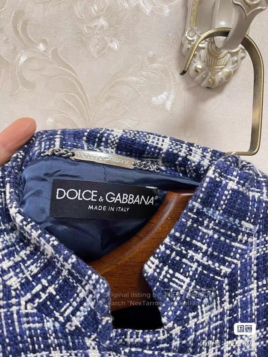 Dolce & Gabbana DG Runway Woven Jacket Top. Size M / US 6-8 / IT 42-44 - 2 Thumbnail