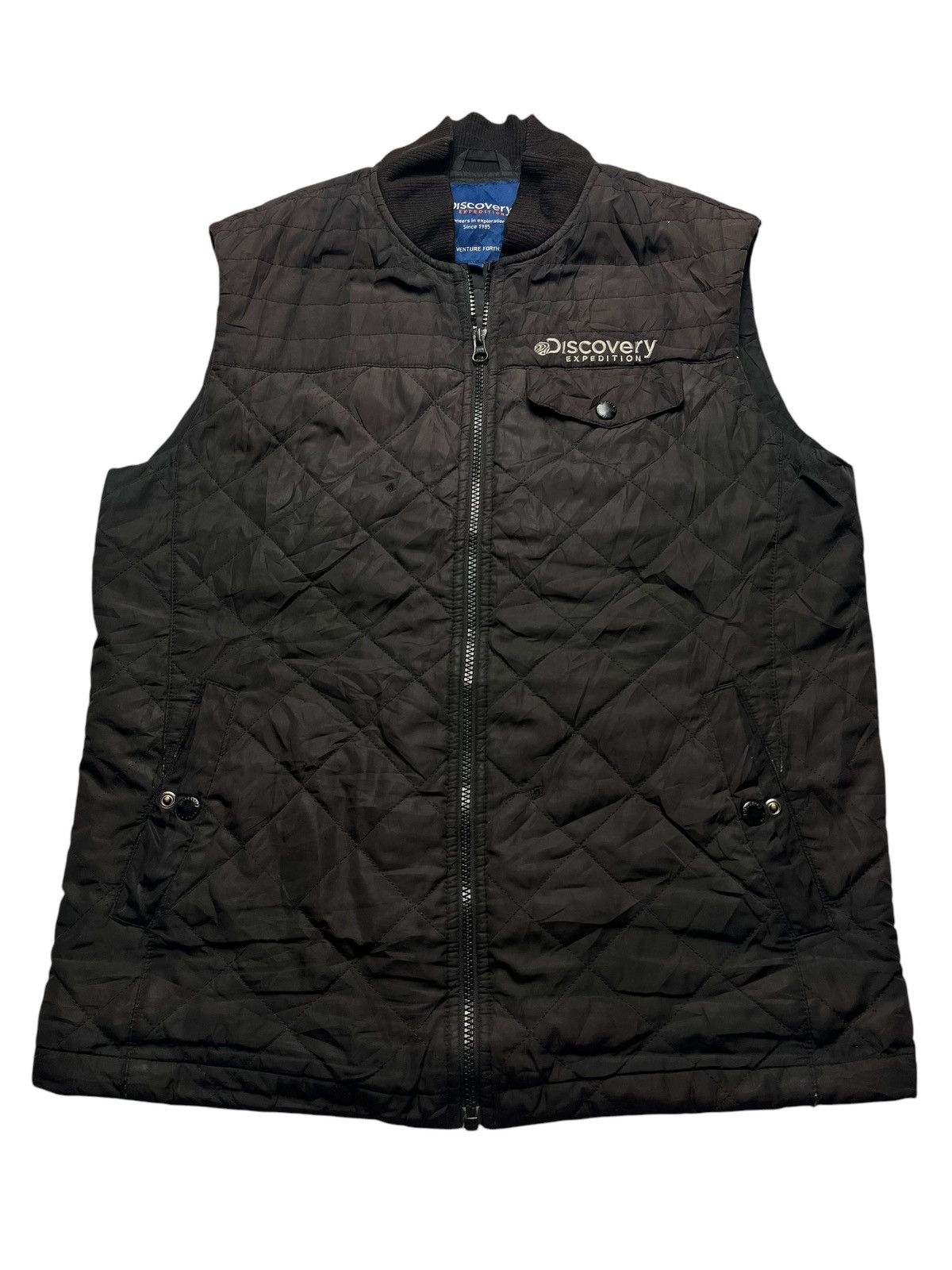 Vintage VINTAGE DISCOVERY EXPEDITON QUILTED VEST Size US M / EU 48-50 / 2 - 1 Thumbnail