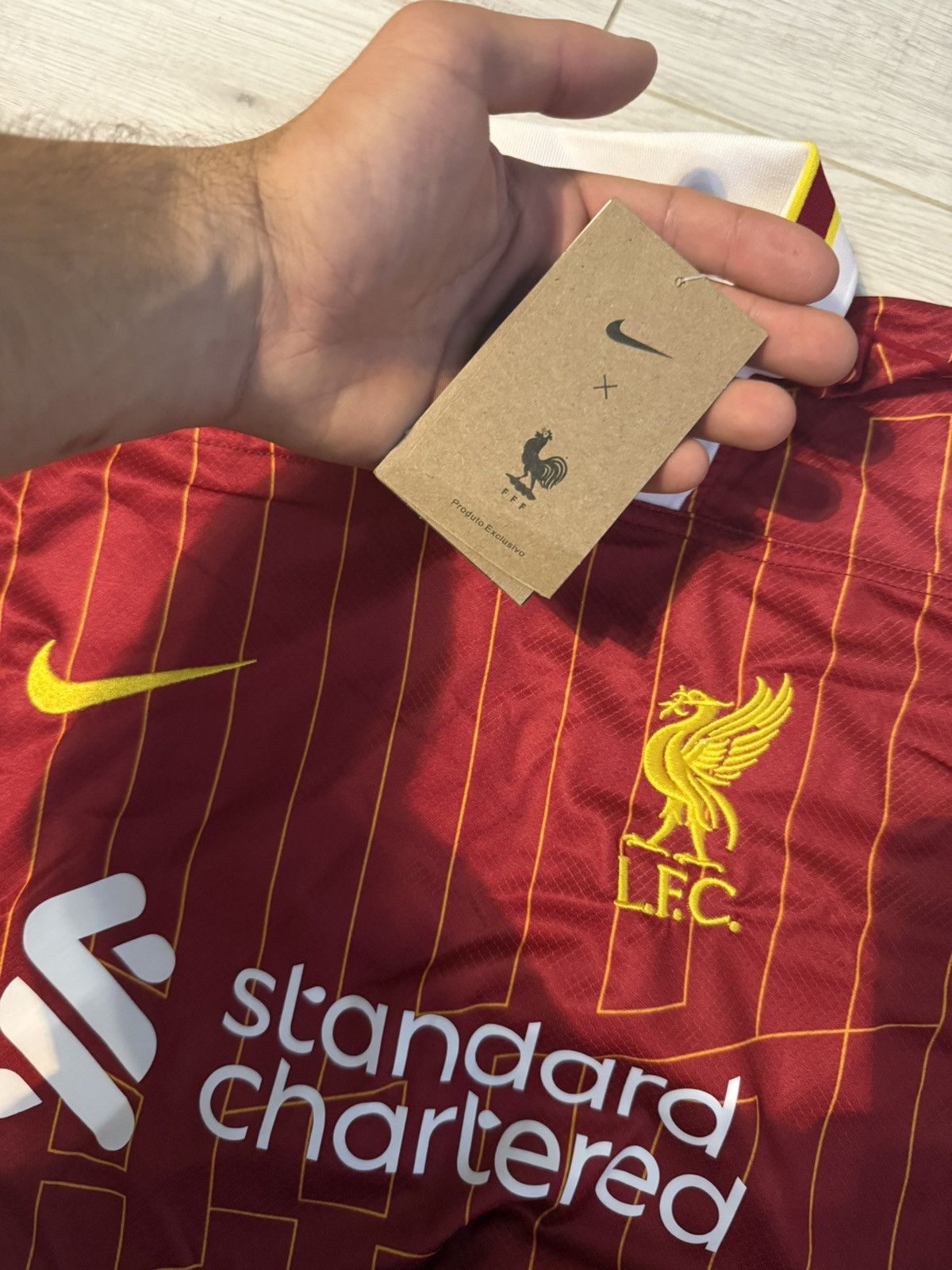 Nike #7 Luiz Diaz Liverpool nike 2025 kit soccer jersey shirt Size US S / EU 44-46 / 1 - 3 Thumbnail