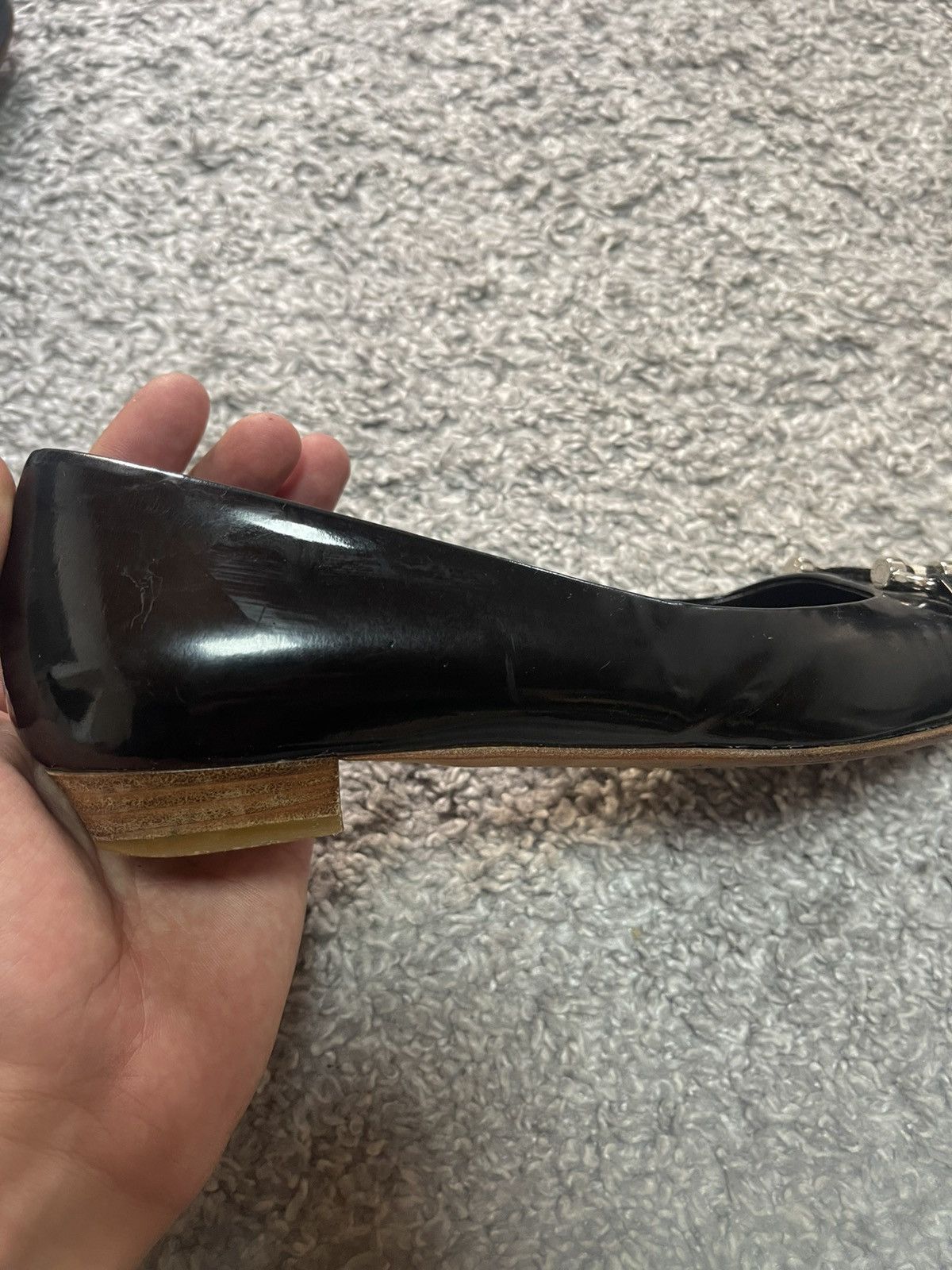 Bally Bally Vintage Patent Leather Pump size EU38 US 8 Size US 8 / IT 38 - 4 Thumbnail