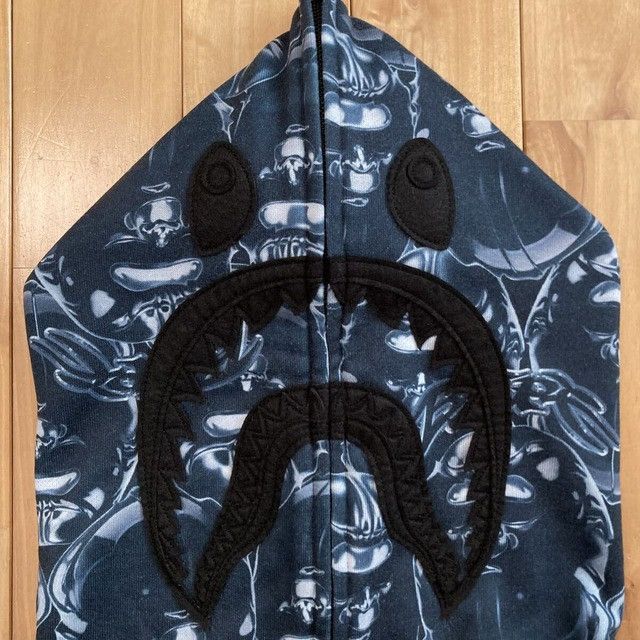 Bape BAPE APE HEAD GRAFFITI SHARK FULL ZIP HOODIE a bathing ape Size US XXL / EU 58 / 5 - 2 Thumbnail
