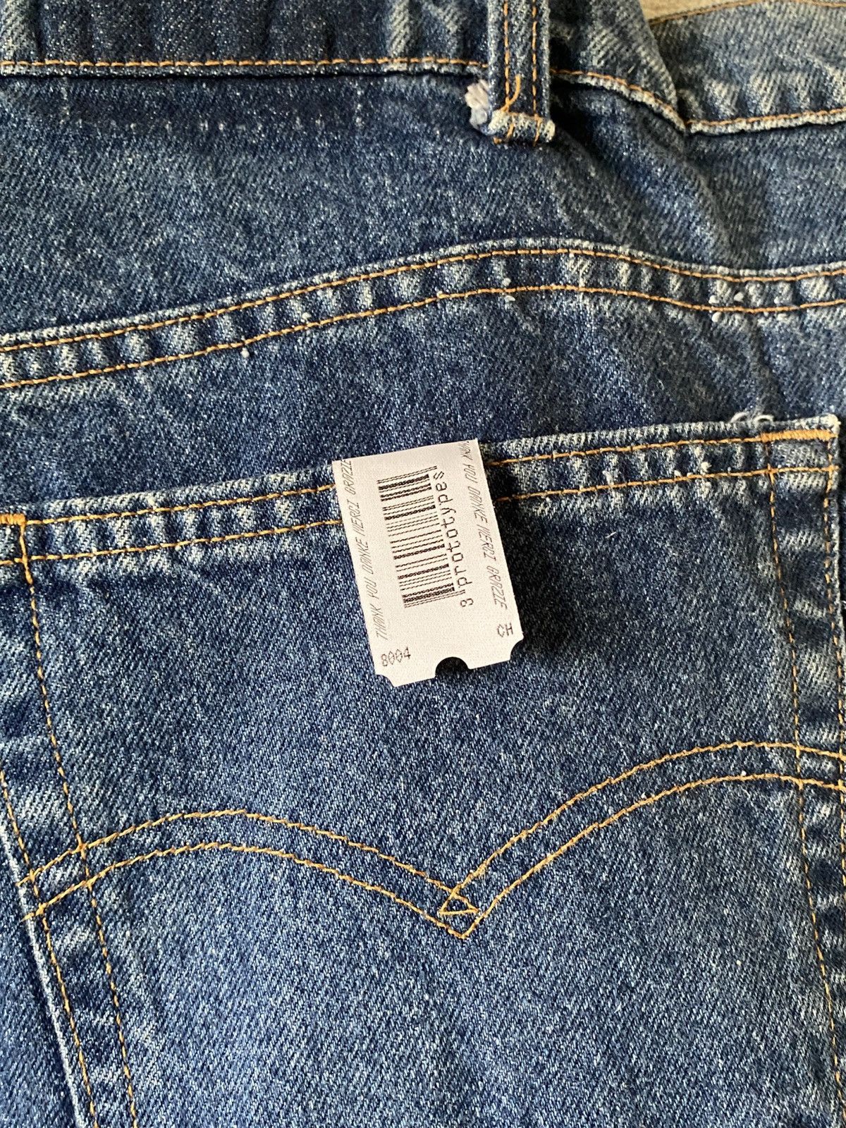 Prototypes PROTOTYPES OUTLINE DENIM PANTS Size US 34 / EU 50 - 3 Thumbnail