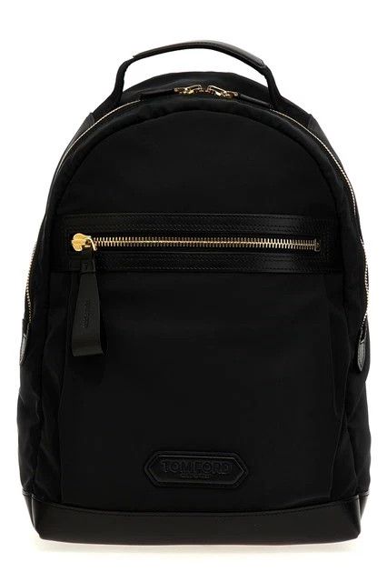 Tom Ford TOM FORD Black Nylon/Leather Backpack New And Authentic Size ONE SIZE - 1 Thumbnail