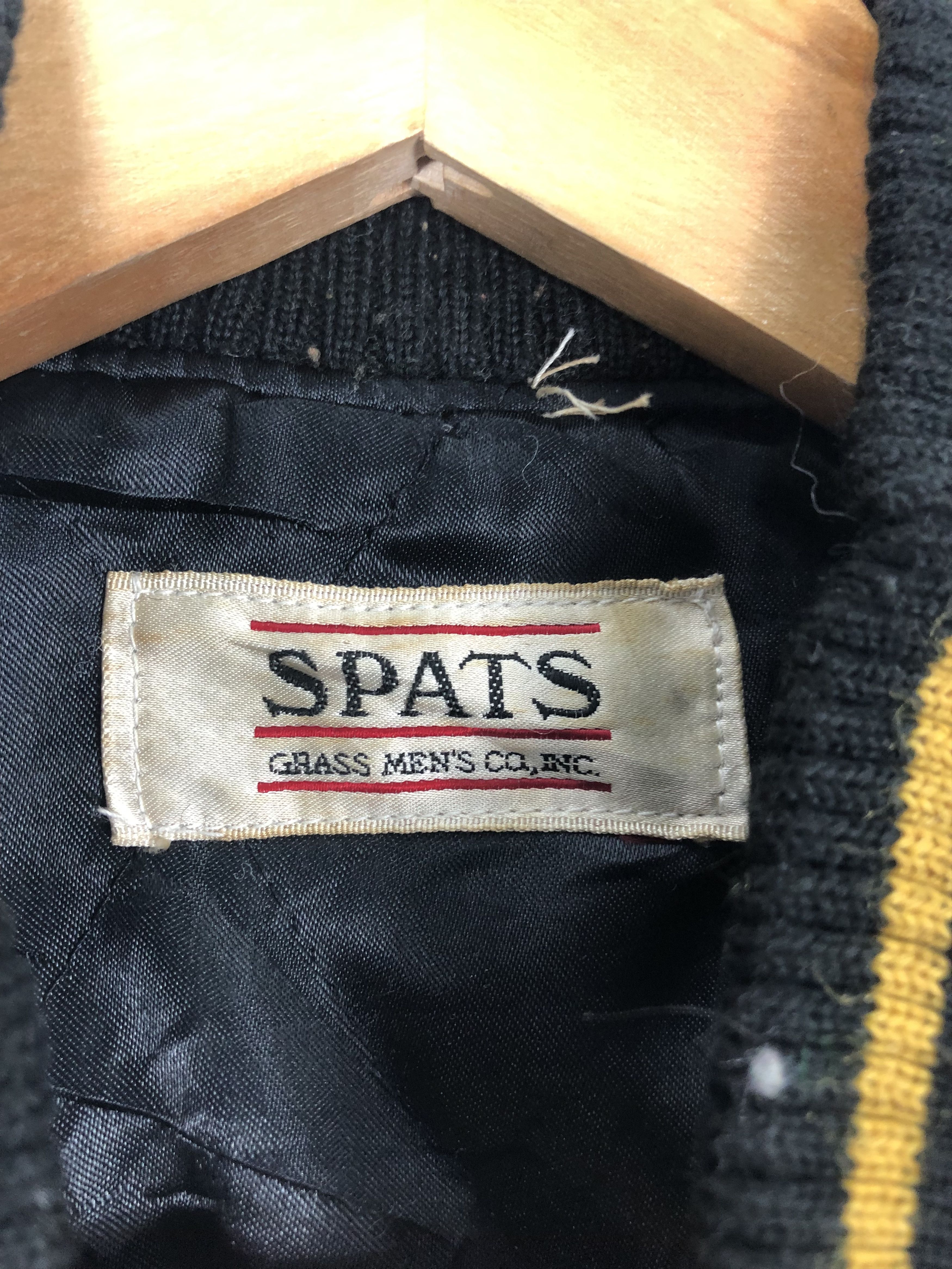 Vintage Vintage 90s Varsity Jacket Leather Sleeve V0158 Size US L / EU 52-54 / 3 - 9 Thumbnail