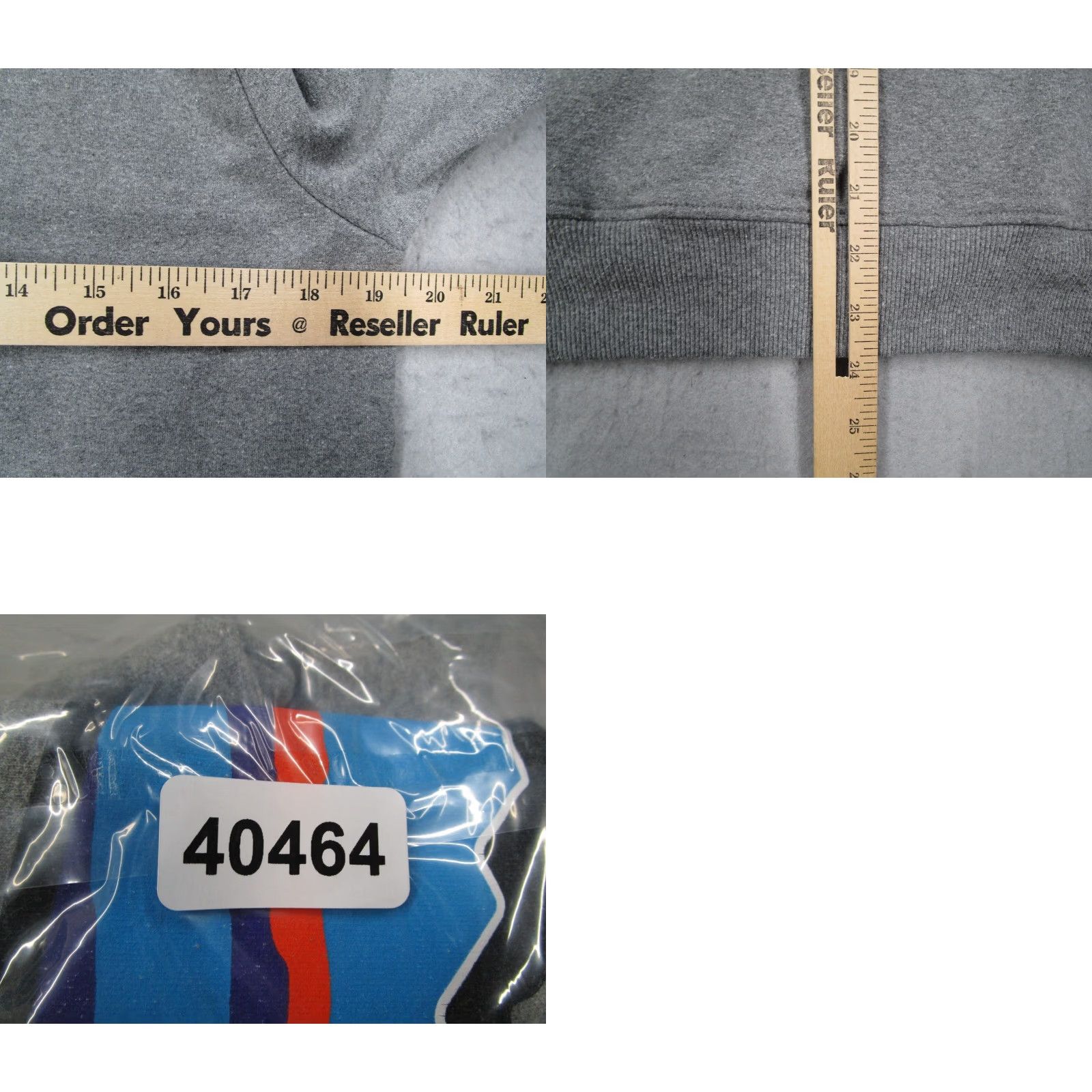 Patagonia Patagonia Hoodie Mens Small Gray Fitz Roy Uprisal Pullover Kangaroo Pocket Center Logo Fleece Cotton Blend Polyester Size US S / EU 44-46 / 1 - 8 Thumbnail