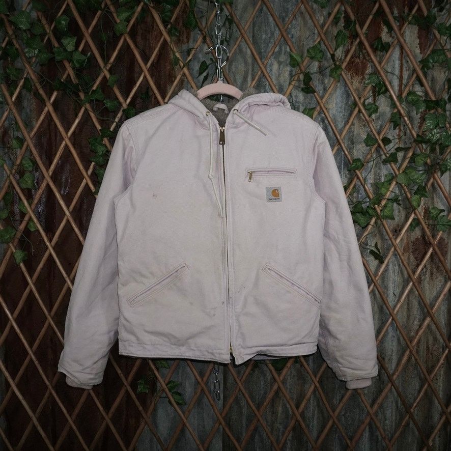 Carhartt XS - Vintage Y2K Carhartt workwear pink femme 2000s jacket Size XS / US 0-2 / IT 36-38 - 1 Thumbnail