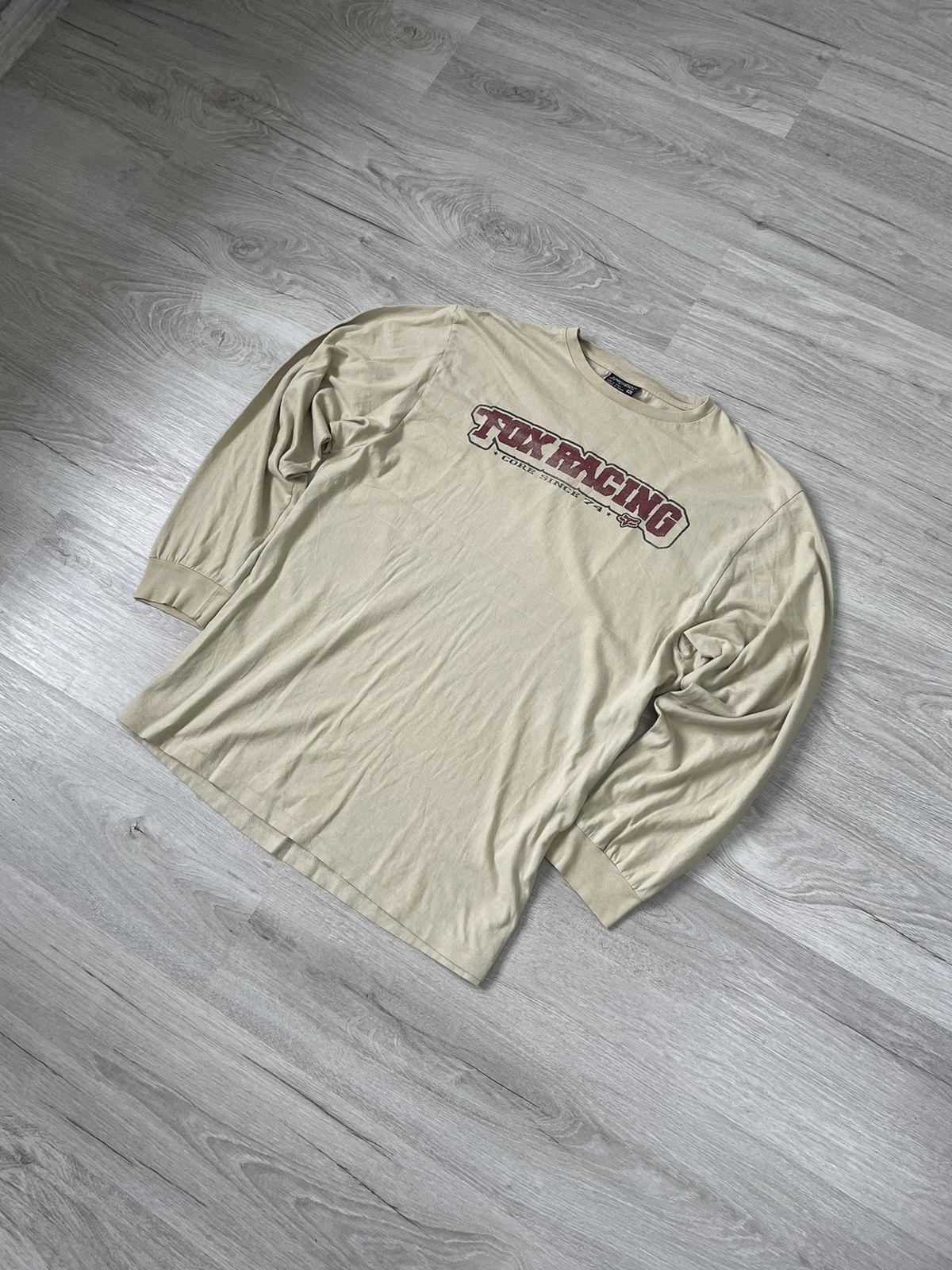Fox Racing × Vintage Vintage Long Sleeve Fox Racing Jersey Size US XL / EU 56 / 4 - 1 Thumbnail