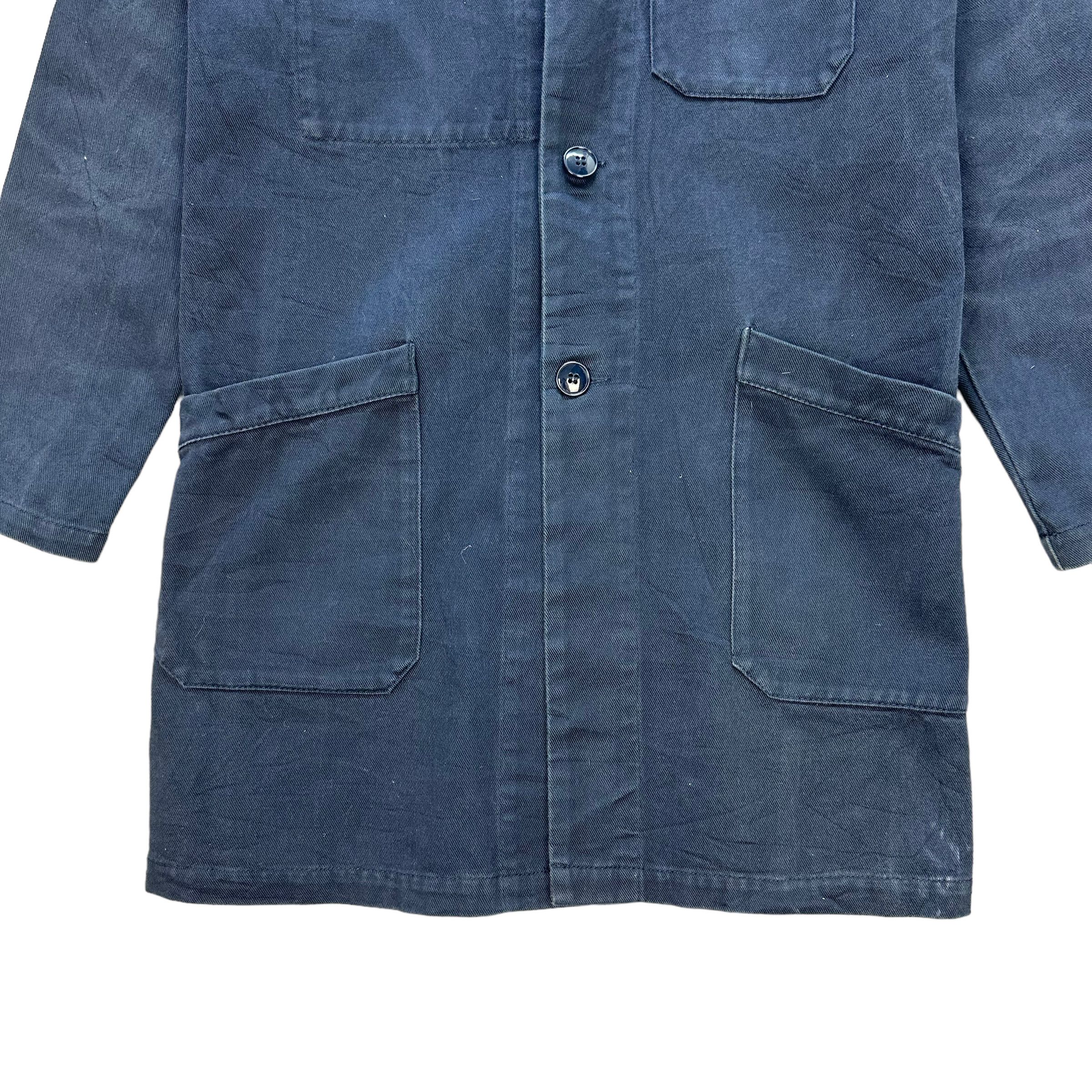 CABANE de ZUCCa ZUCCA TRAVAIL COTTON OVERCOAT #8365-006 Size US XS / EU 42 / 0 - 3 Thumbnail