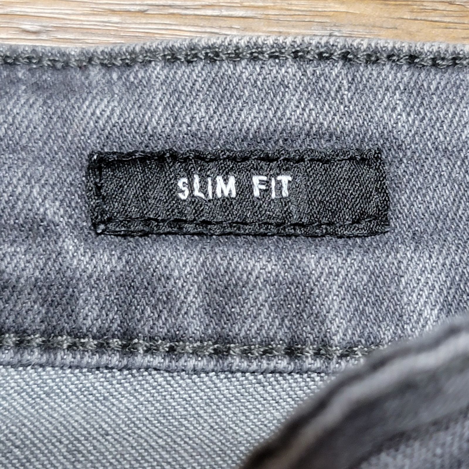 Kenneth Cole Kenneth Cole Slim Fit Grey Denim Jeans - Size 32 X 32 Size US 32 / EU 48 - 6 Thumbnail