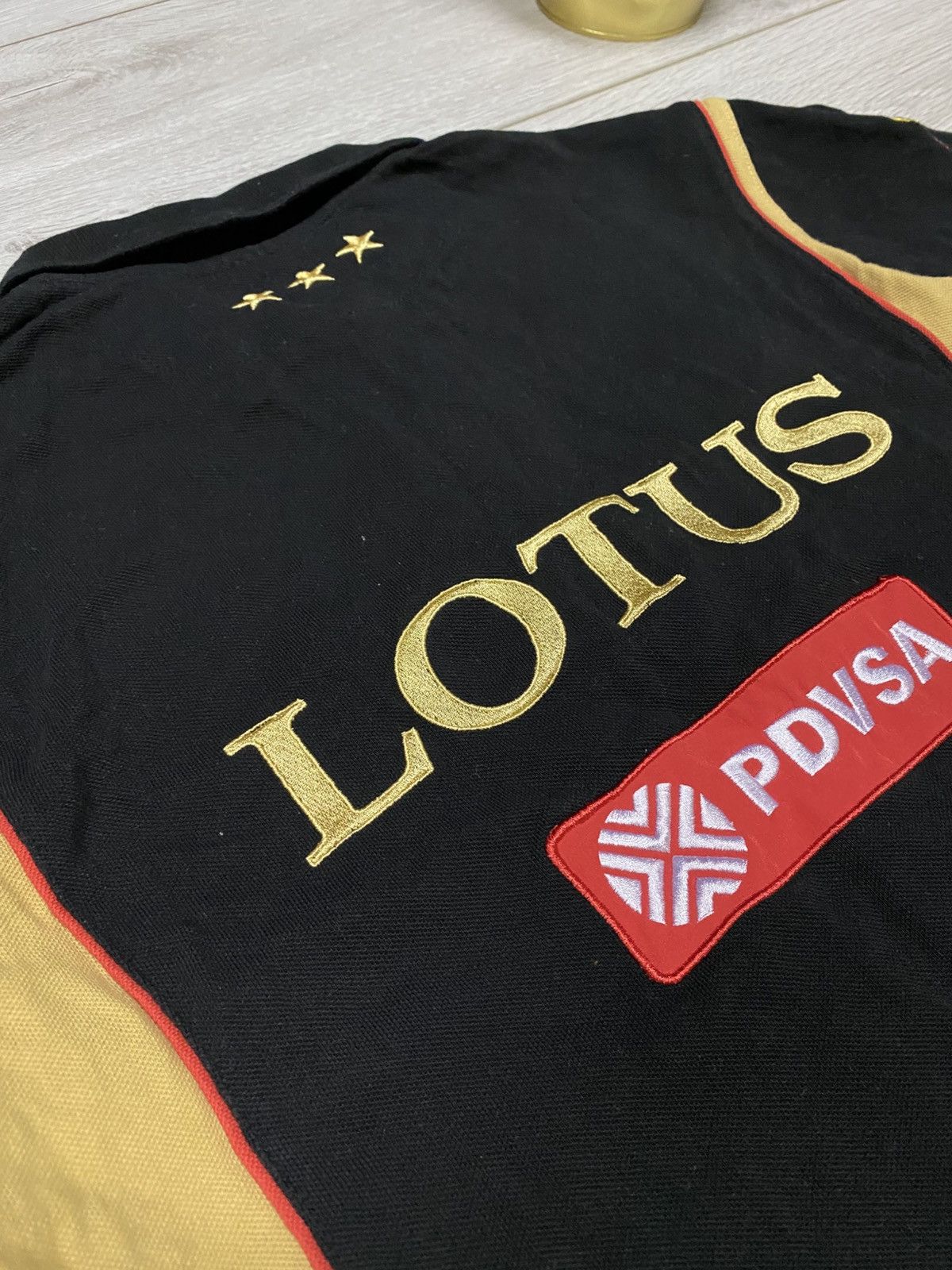 Vintage Lotus F1 formula racing polo Size US L / EU 52-54 / 3 - 6 Thumbnail